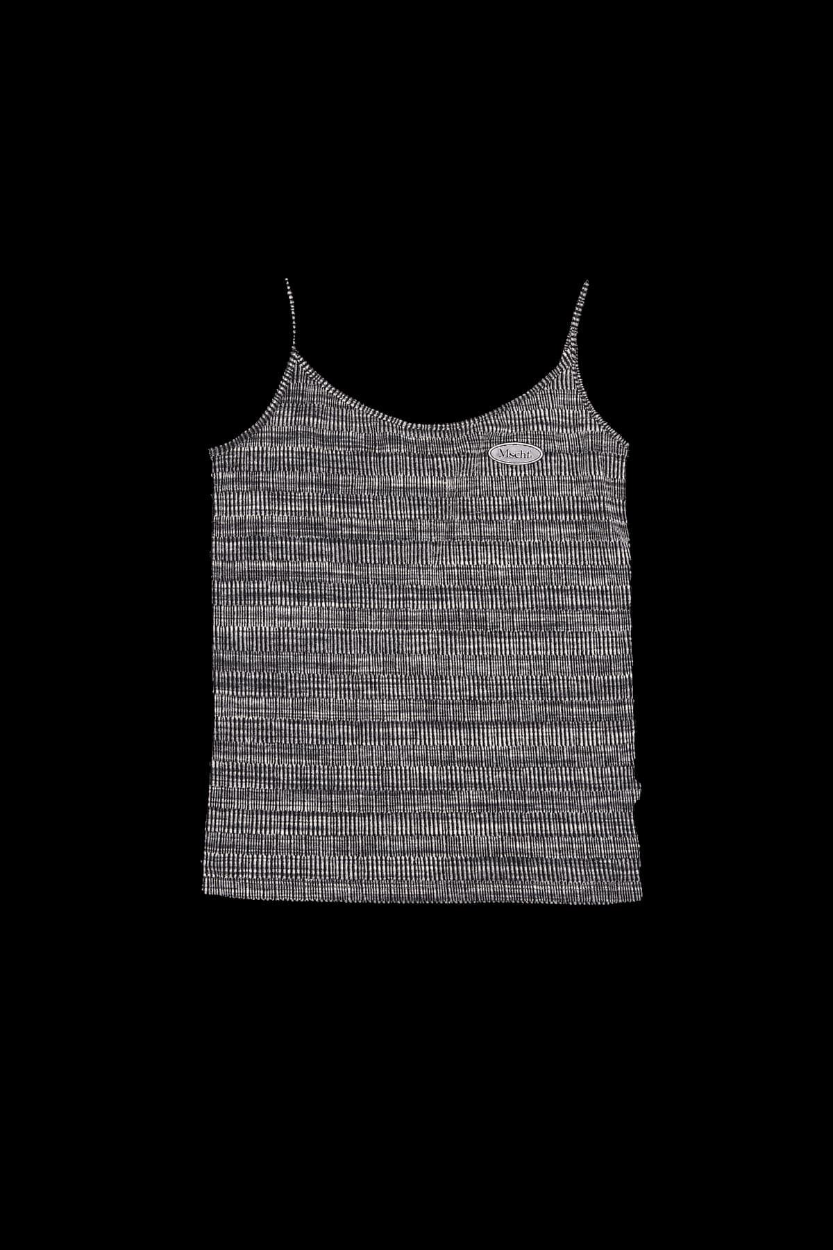 스트라이프 패턴 탱크탑