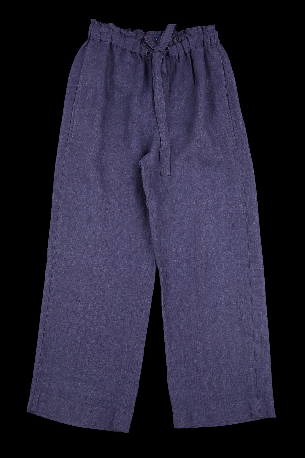 린넨 드로스트링 팬츠