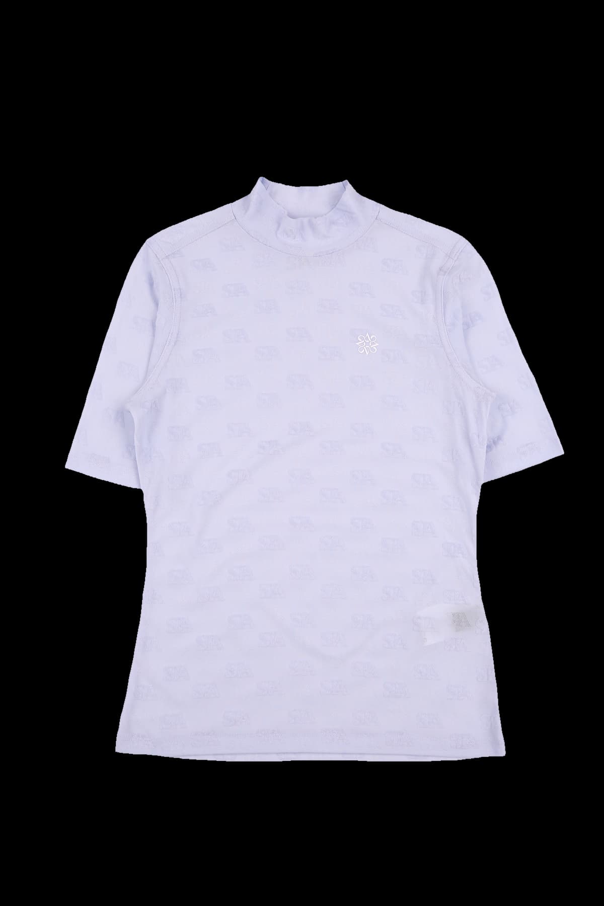 하이넥 반팔티셔츠