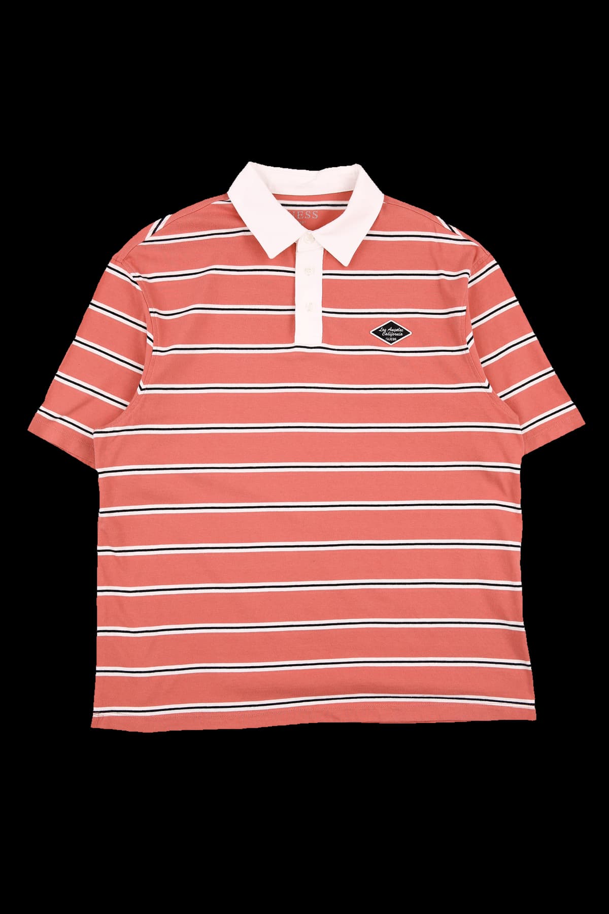 [남성] 스트라이프 반팔 카라티 