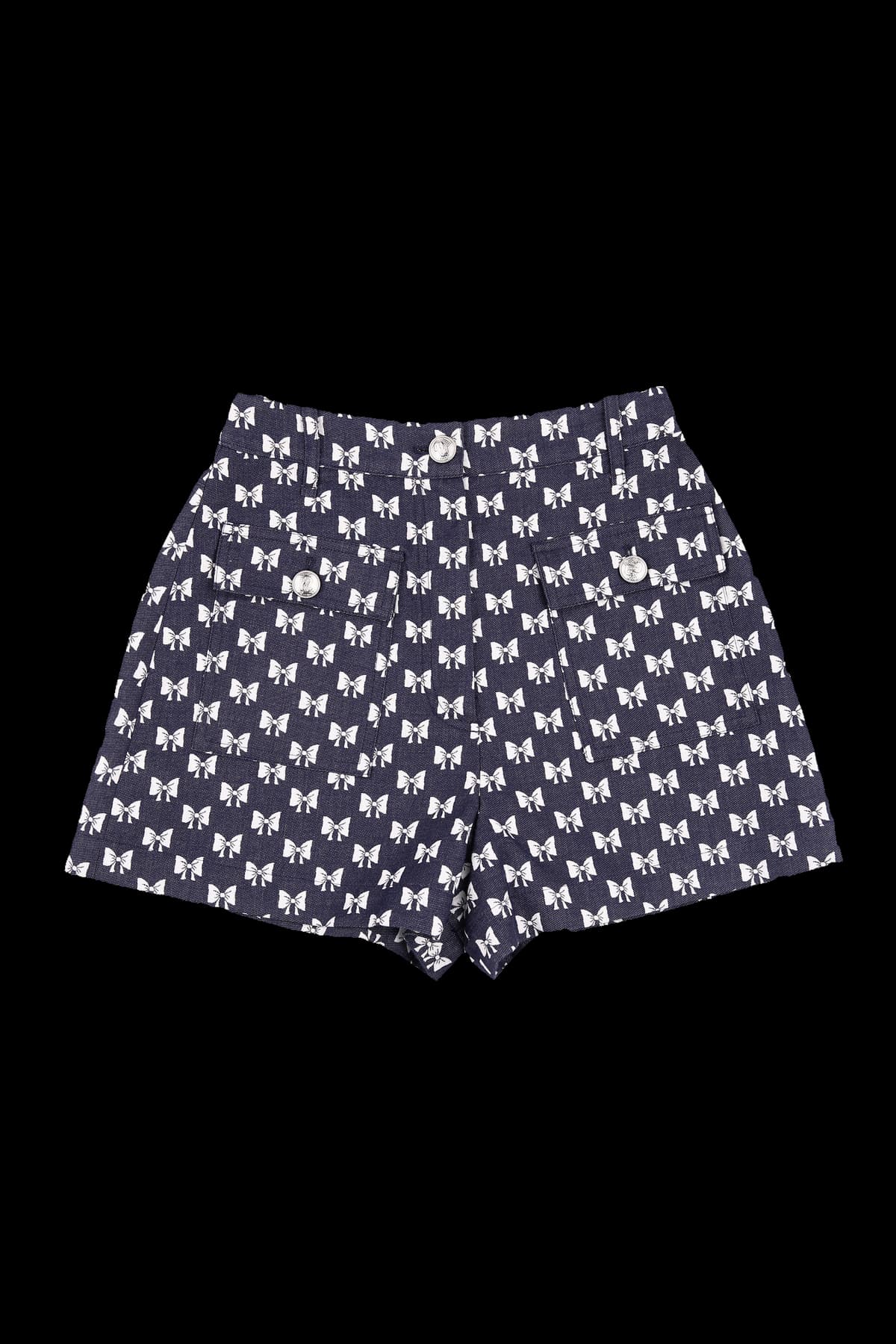 리본 패턴 반바지