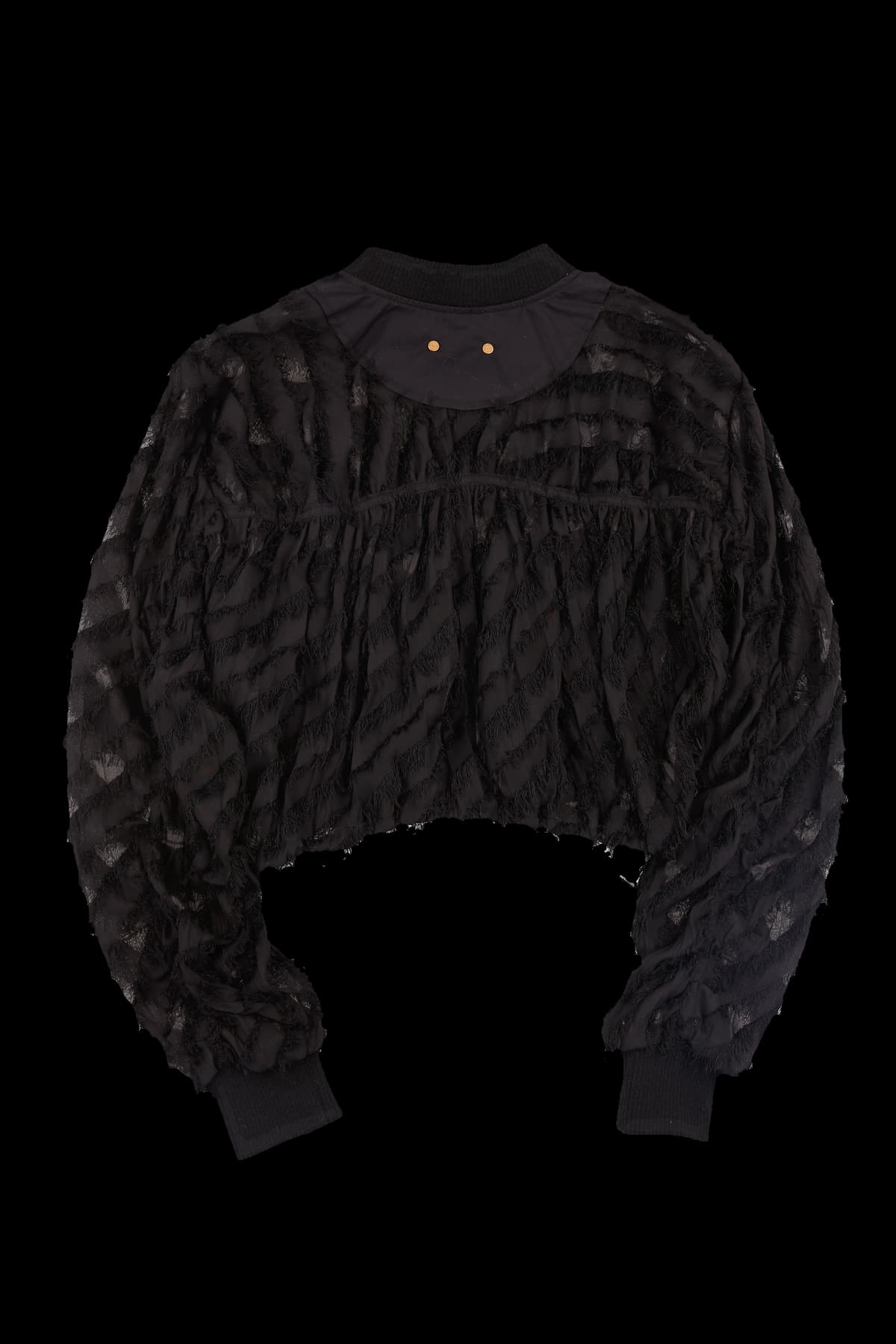 태슬 긴팔 스트링집업