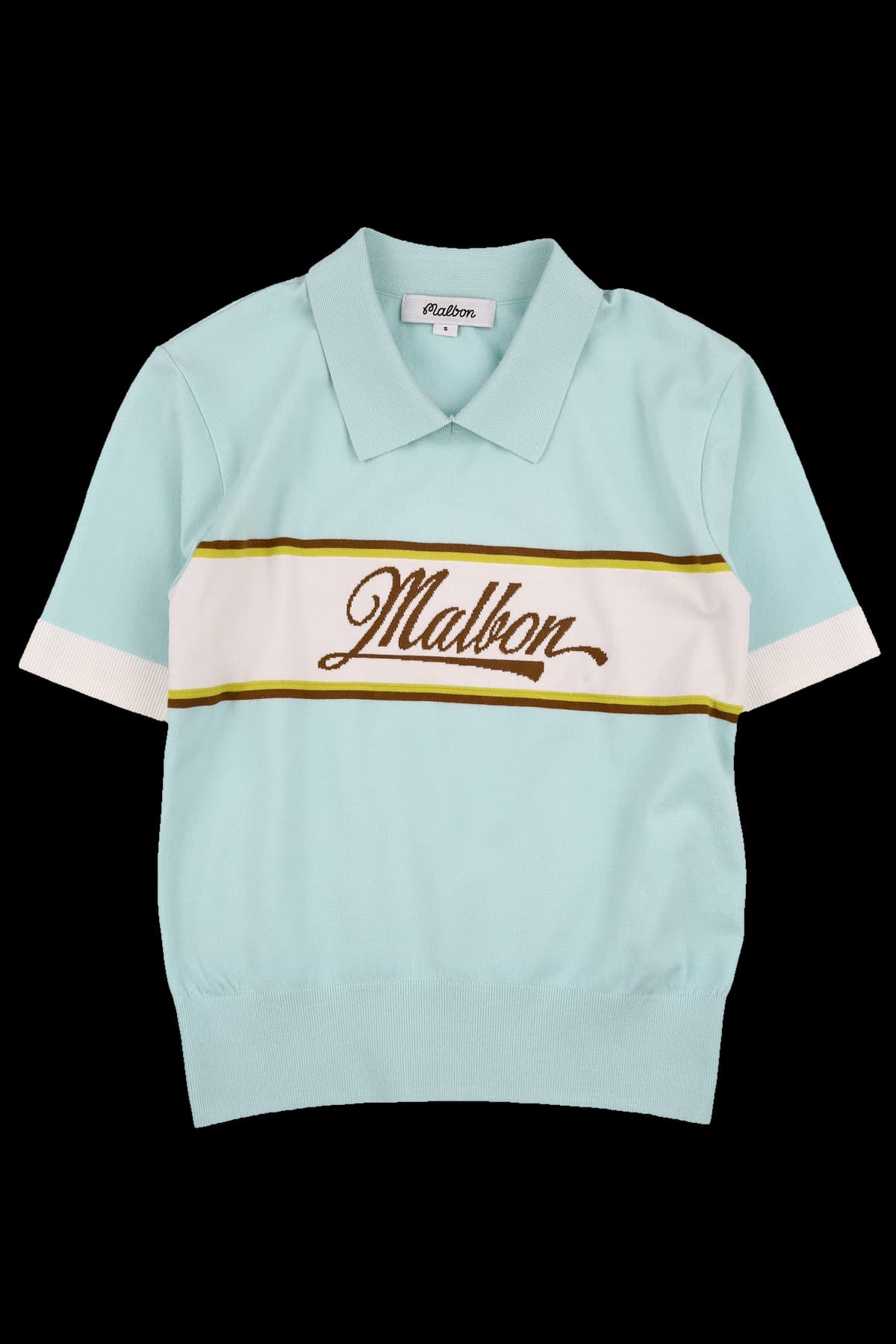 [2024] 배색 반팔카라니트