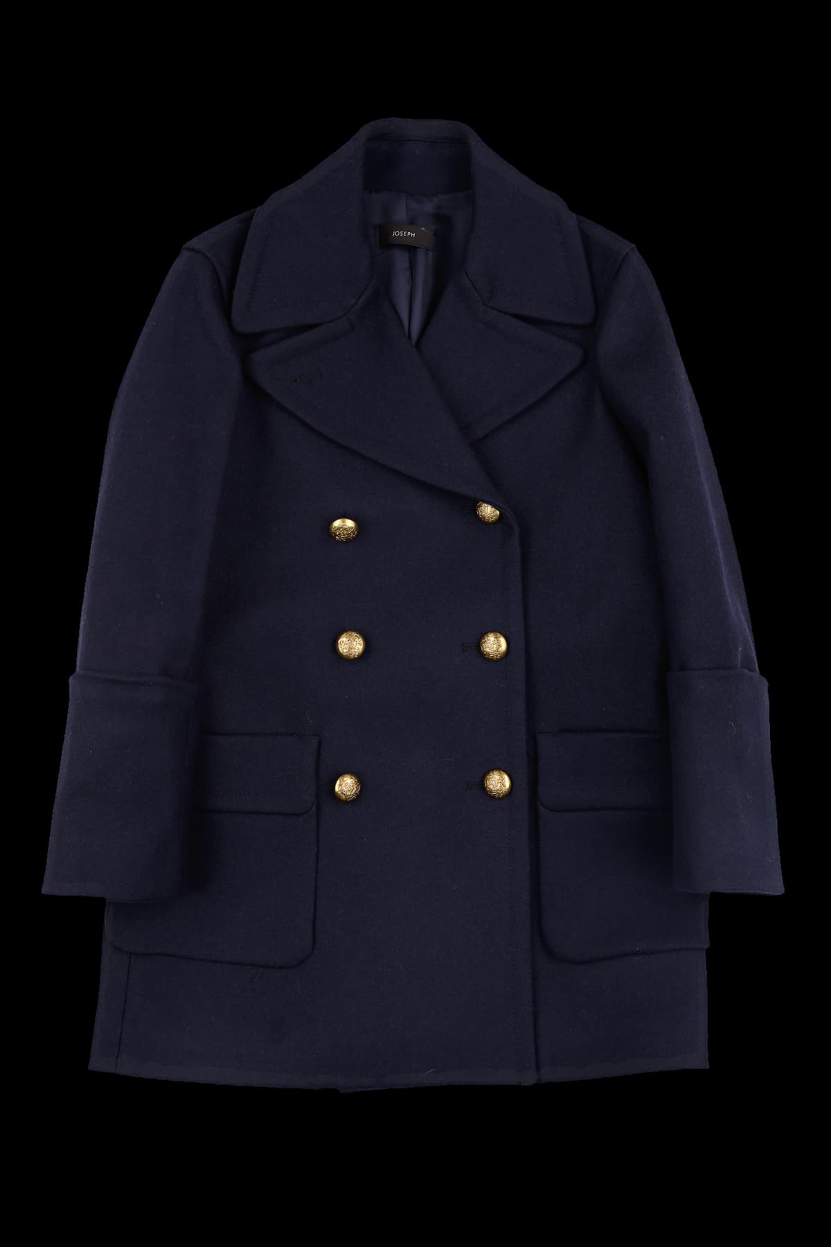 더블 브레스트 코트