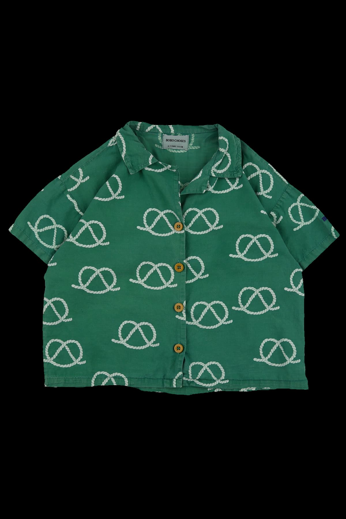 [키즈] 로프 올 오버 우븐 셔츠