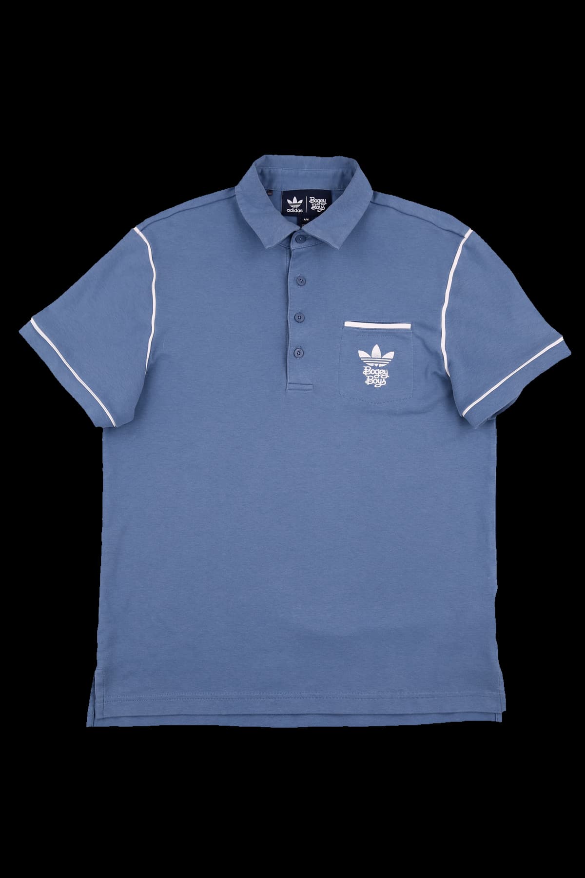 [남성] 페이크포켓 카라 반팔 티