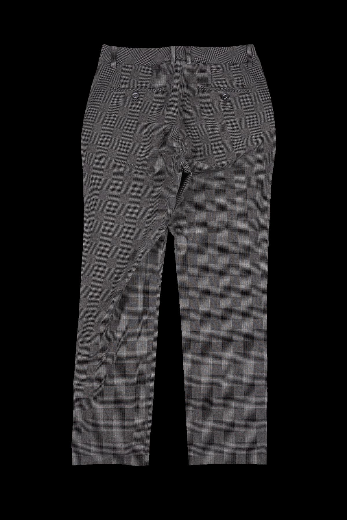 체크 패턴 슬랙스