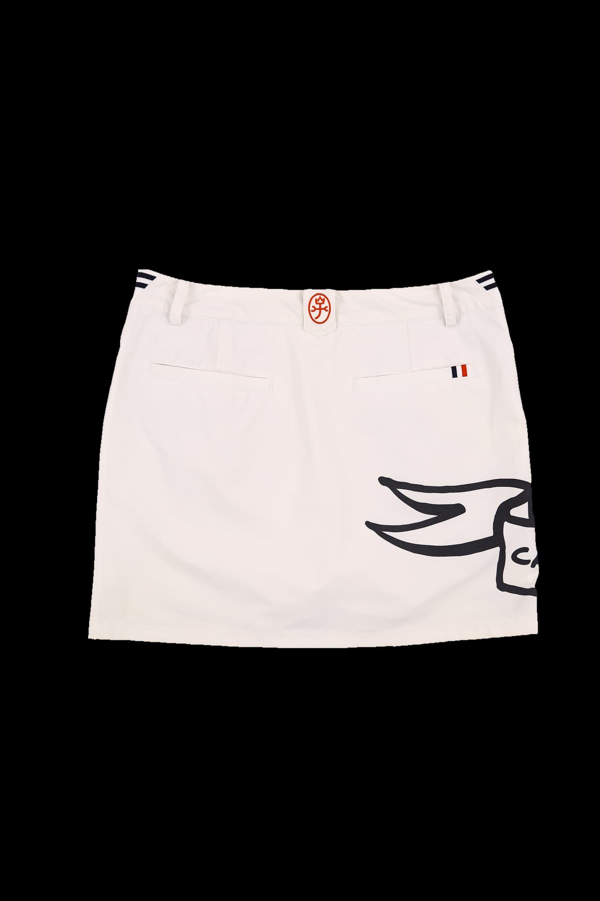 프린팅 큐롯 스커트