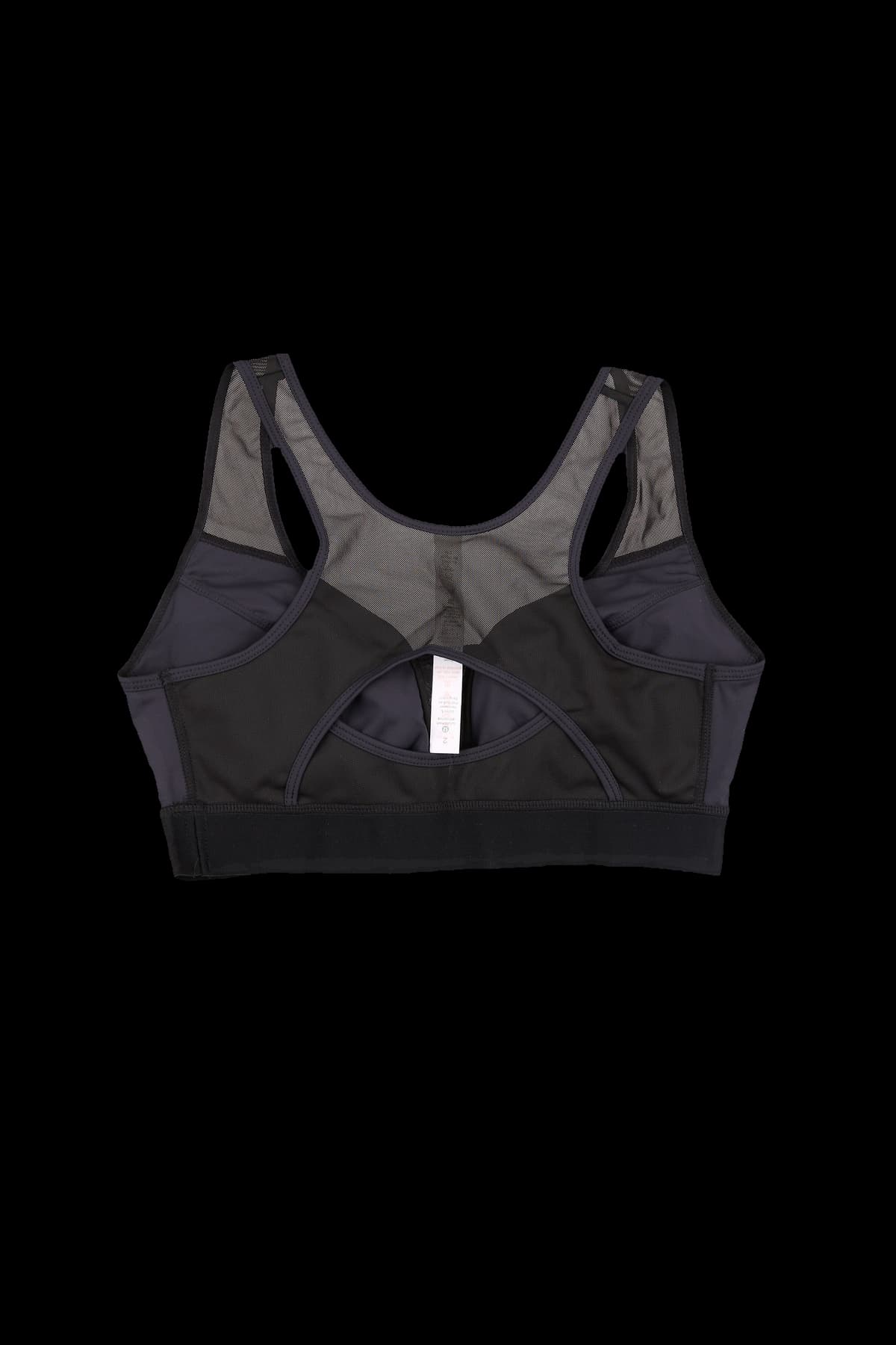 메쉬 스포츠 브라 탑