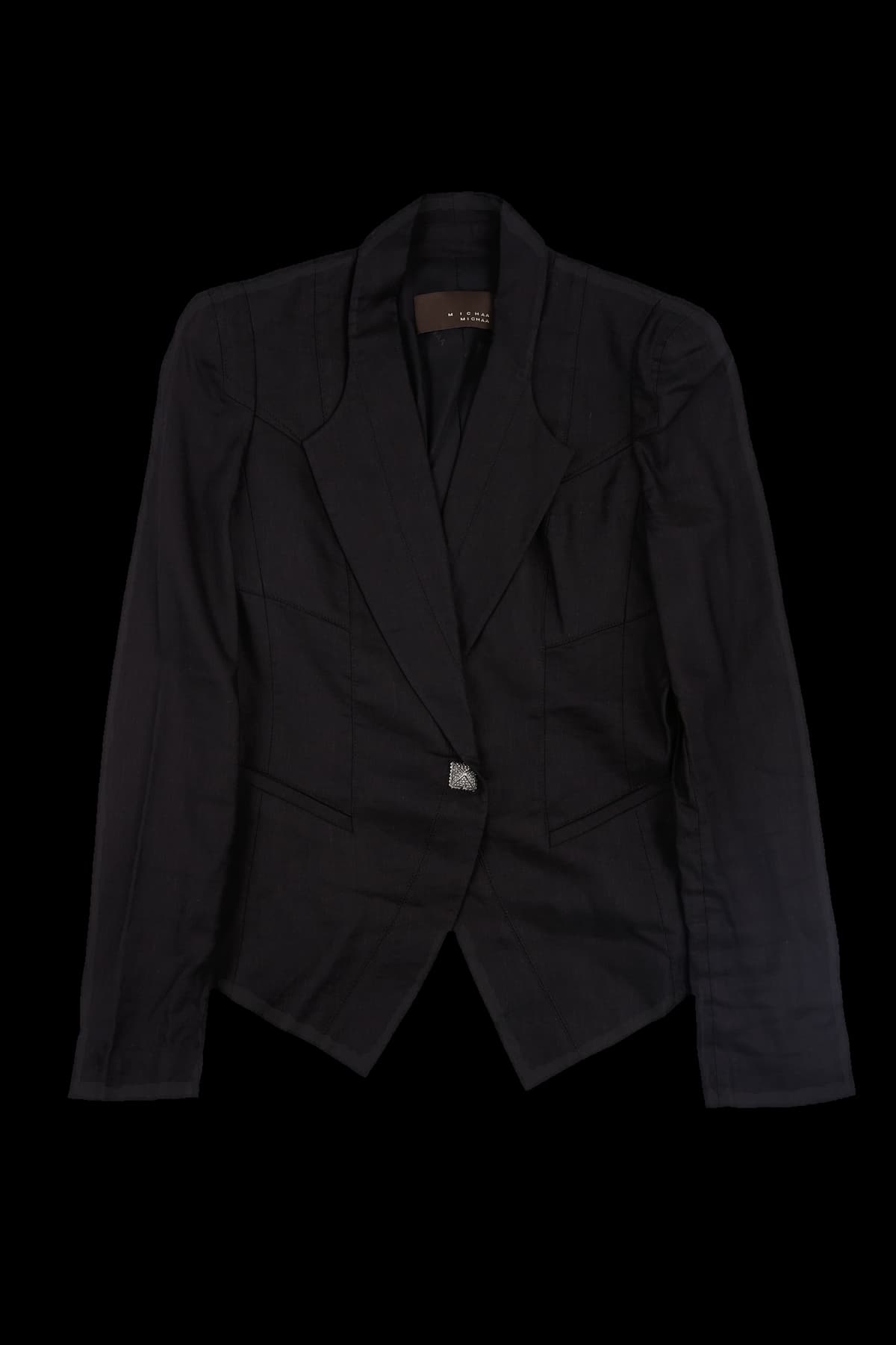 레이온 린넨 블렌드 자켓