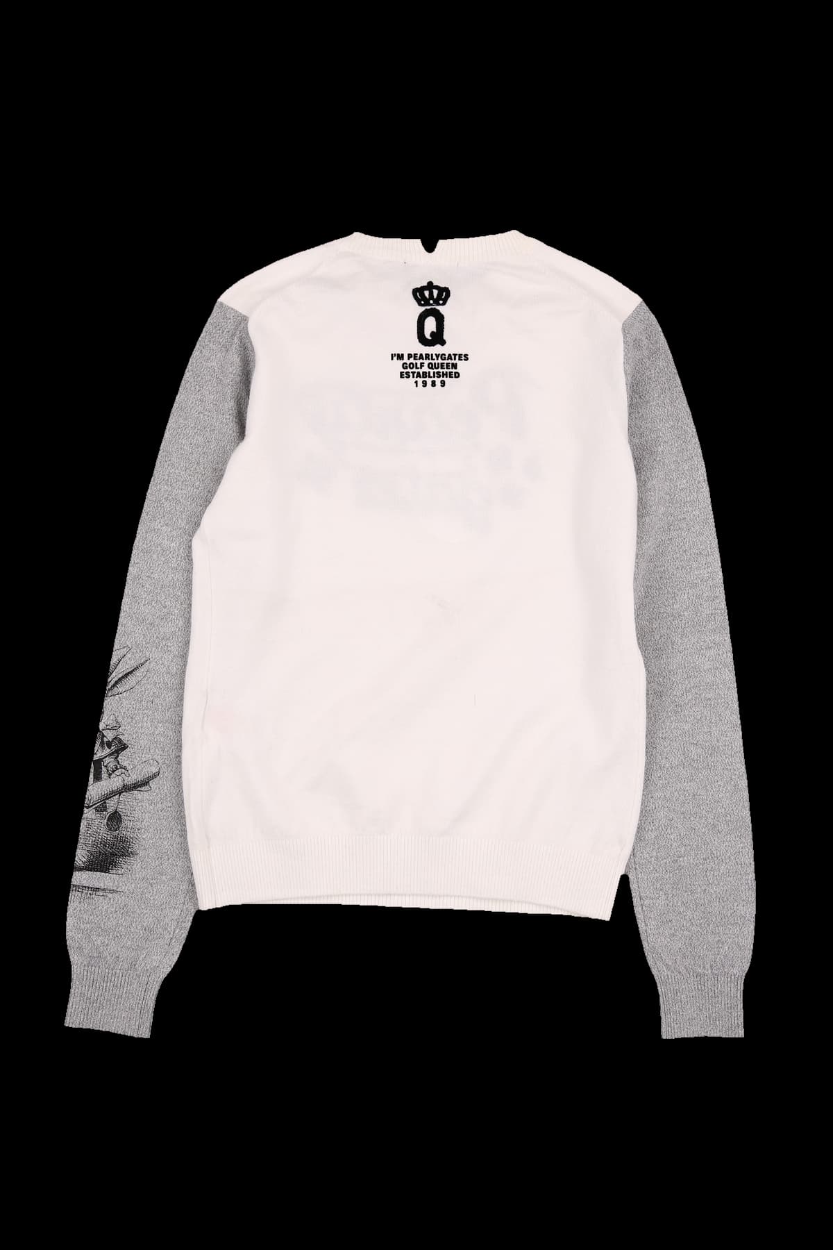 [새상품] 시보리 배색 긴팔 티