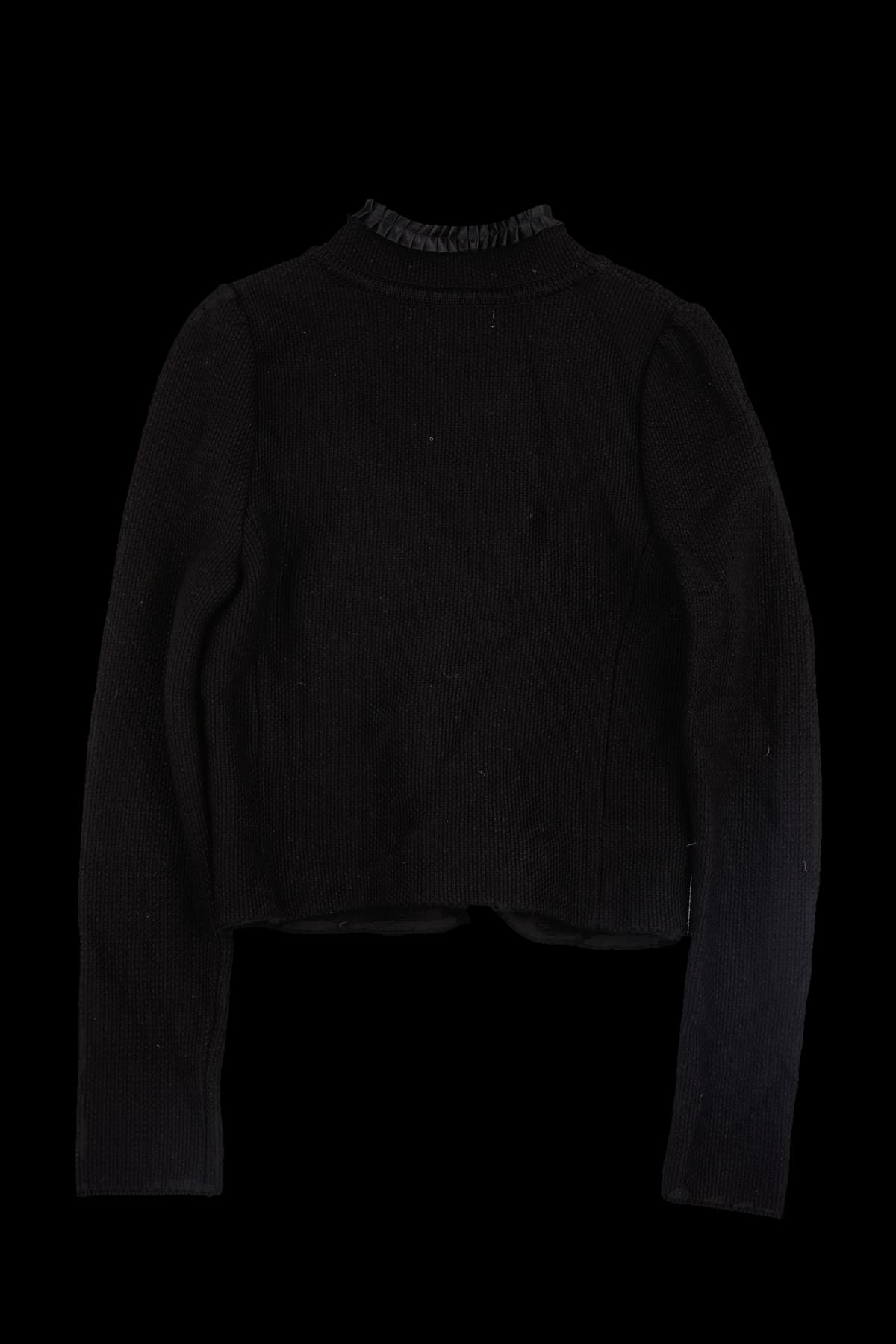 버튼 아플리케 자켓