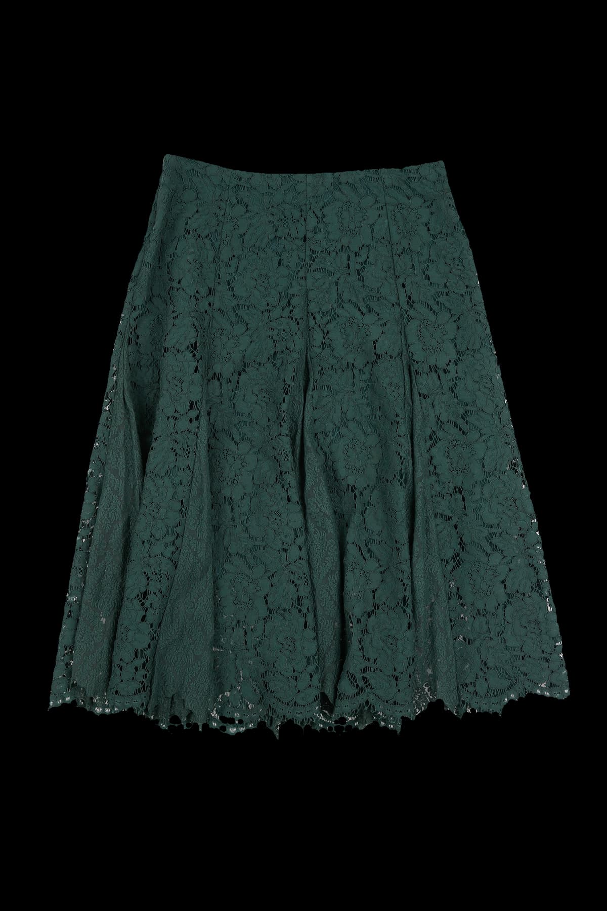 레이스 롱 스커트