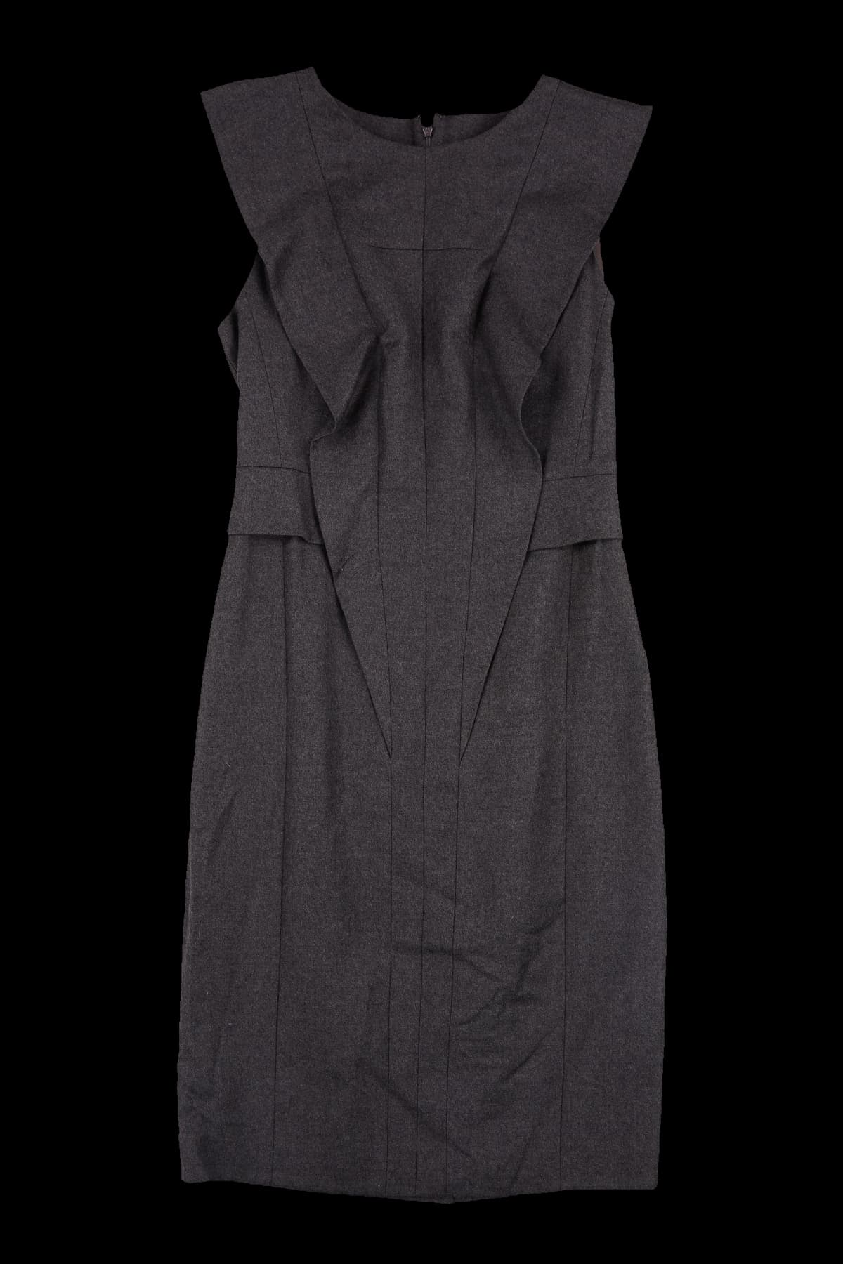 슬리브리스 울 원피스