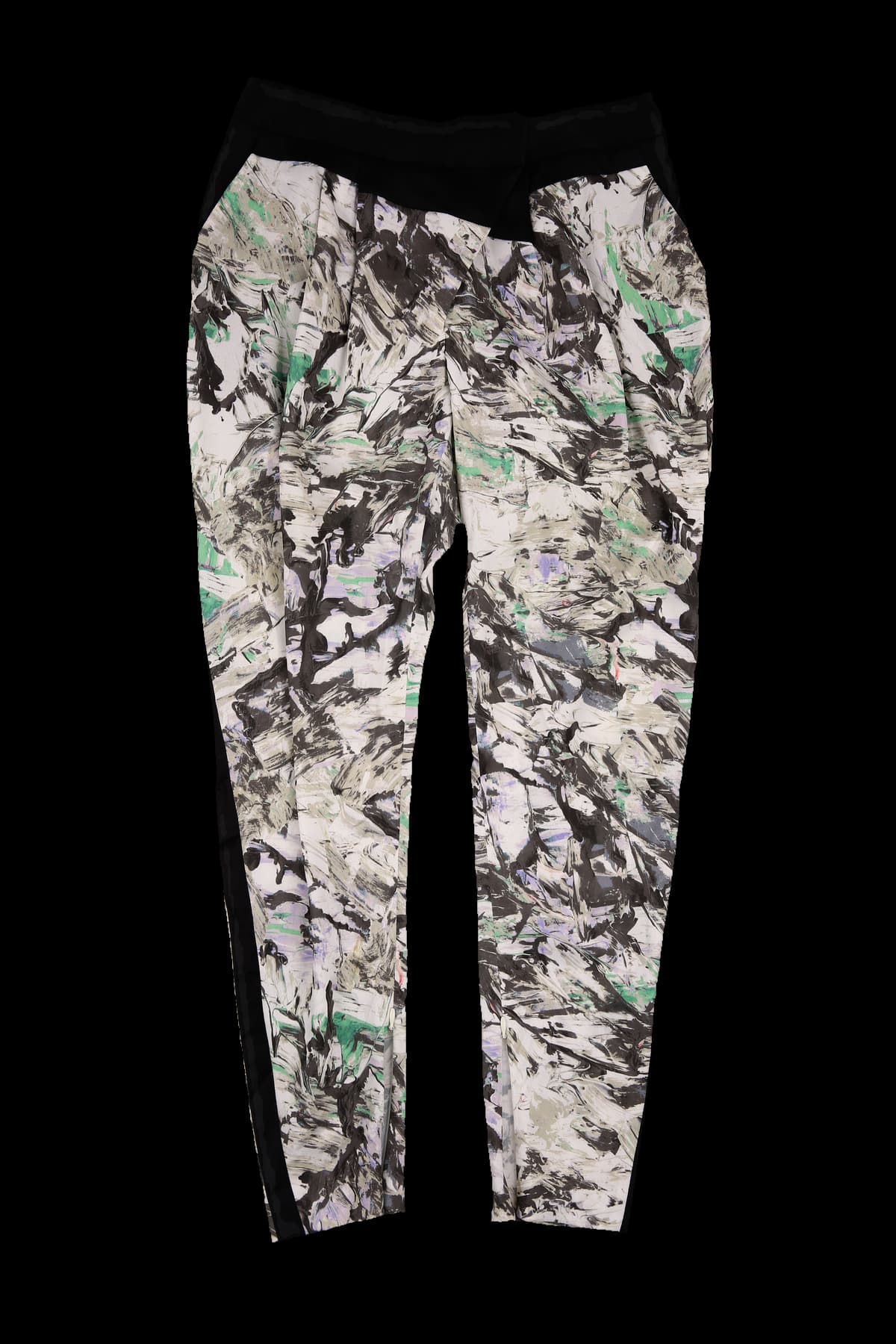 배색 라인 썸머 팬츠