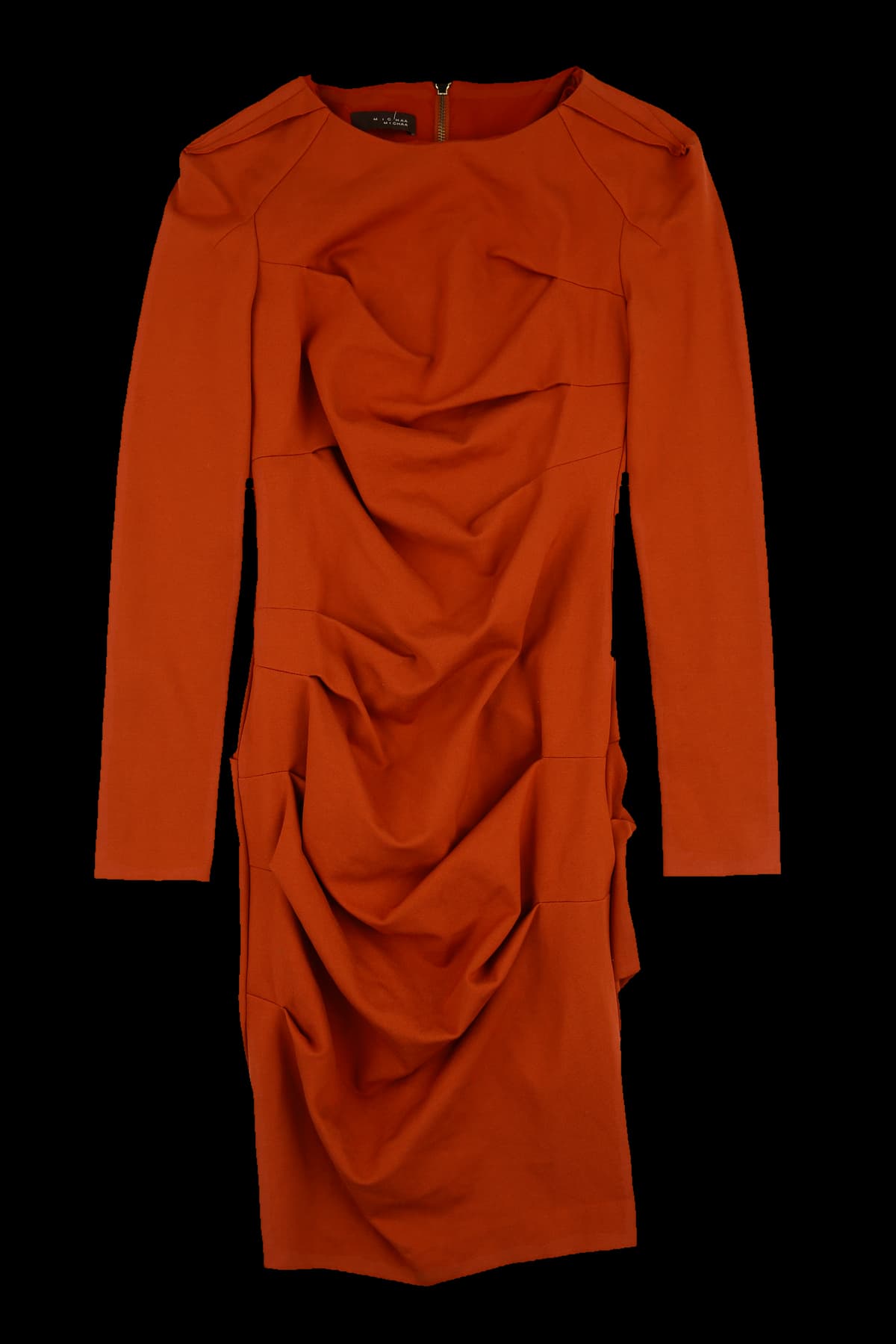 긴팔 집업 원피스