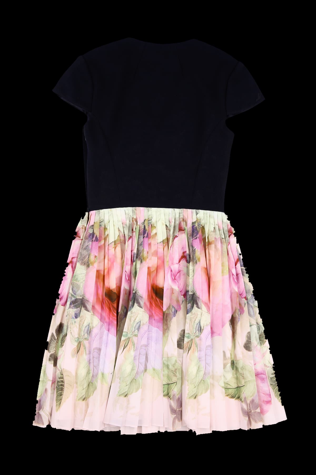 플로럴 플레어 원피스