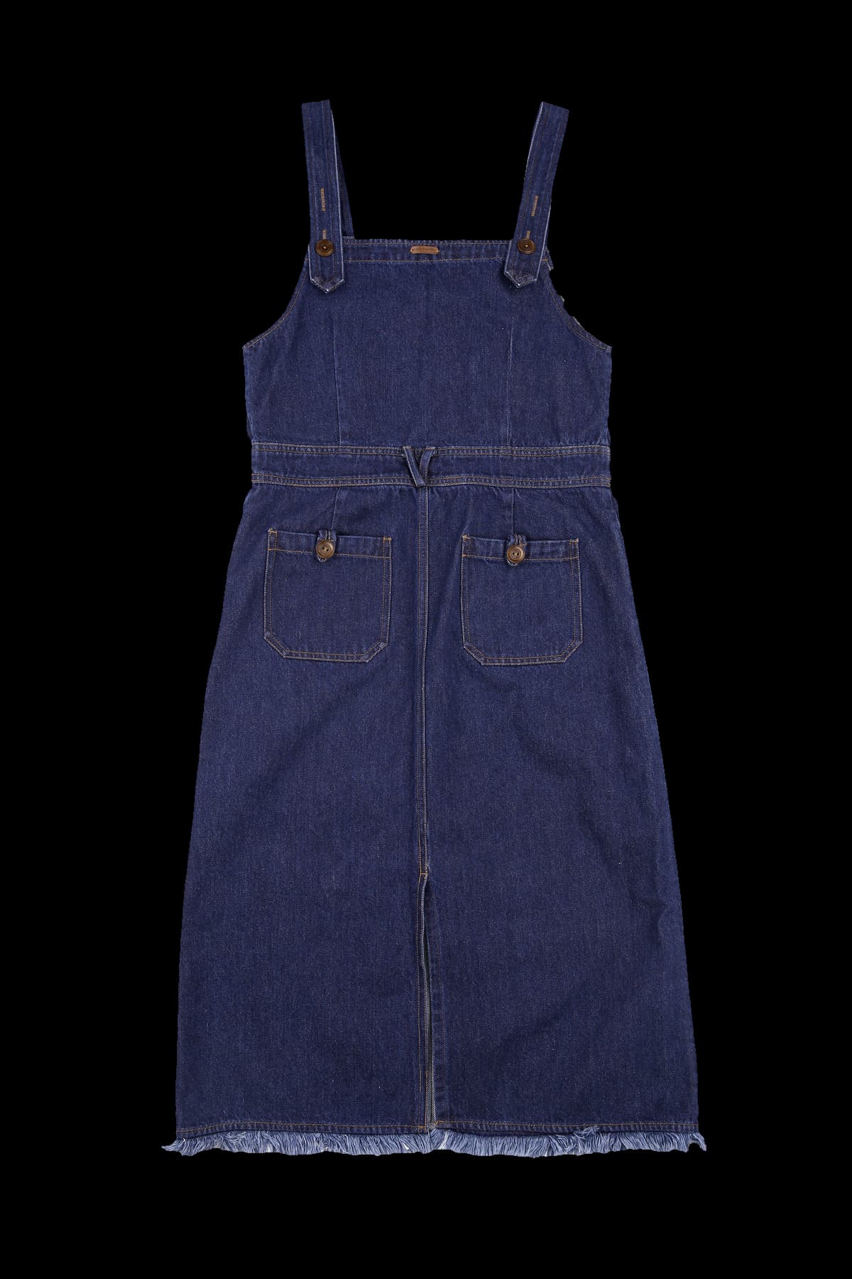 [새상품] 데님 멜빵 원피스