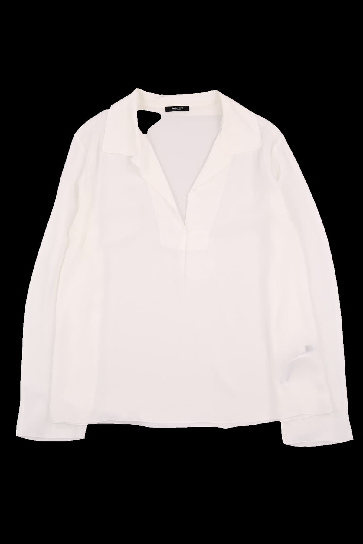 데끼 브이넥 블라우스