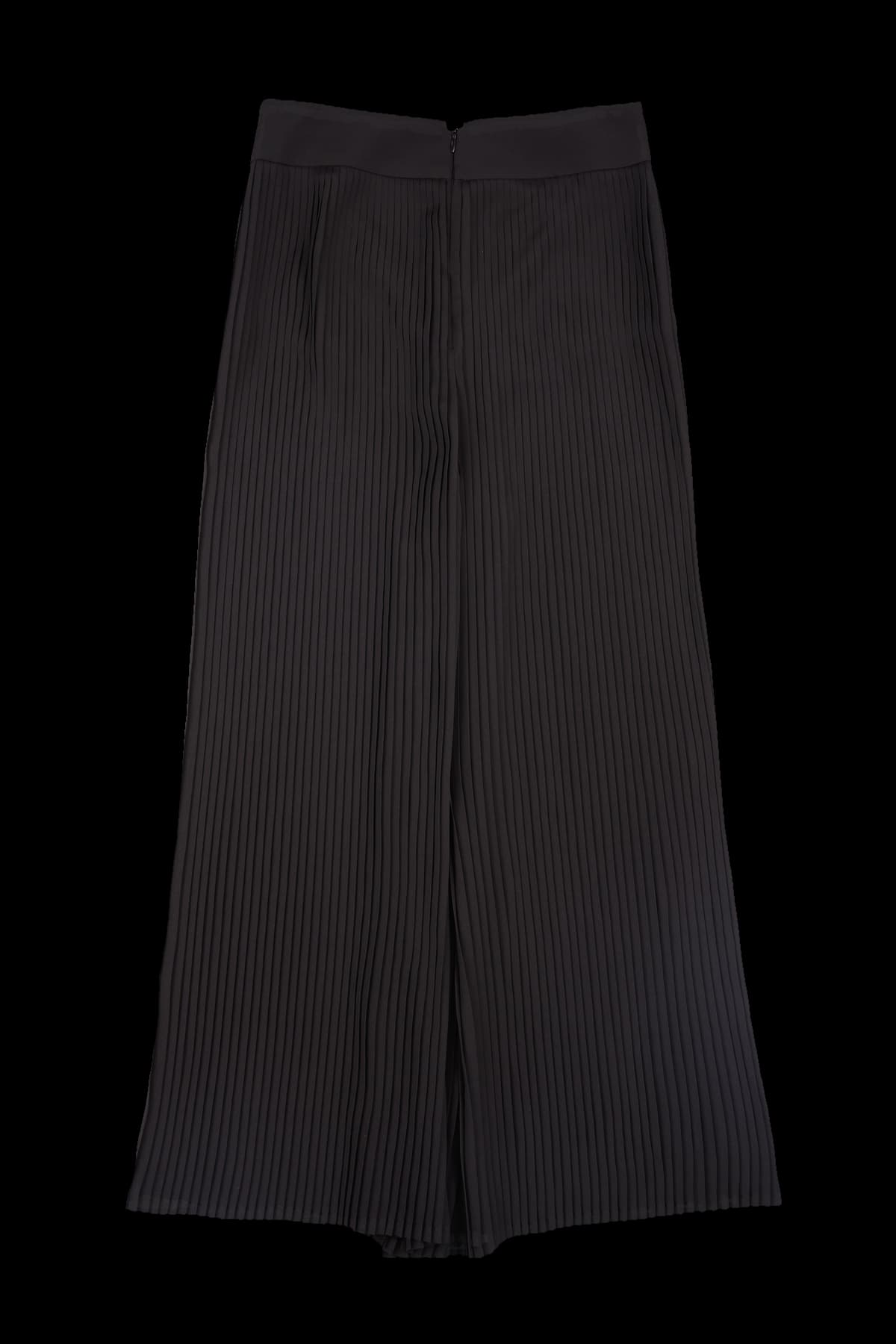 뱃지 플리츠 팬츠