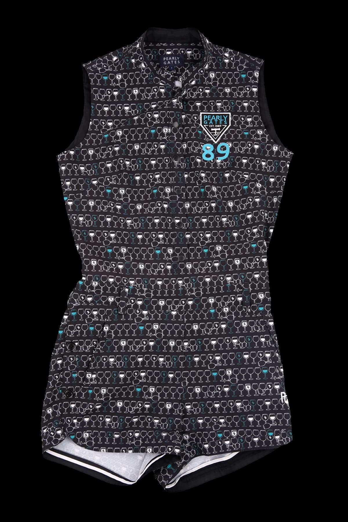 와인잔 점프수트