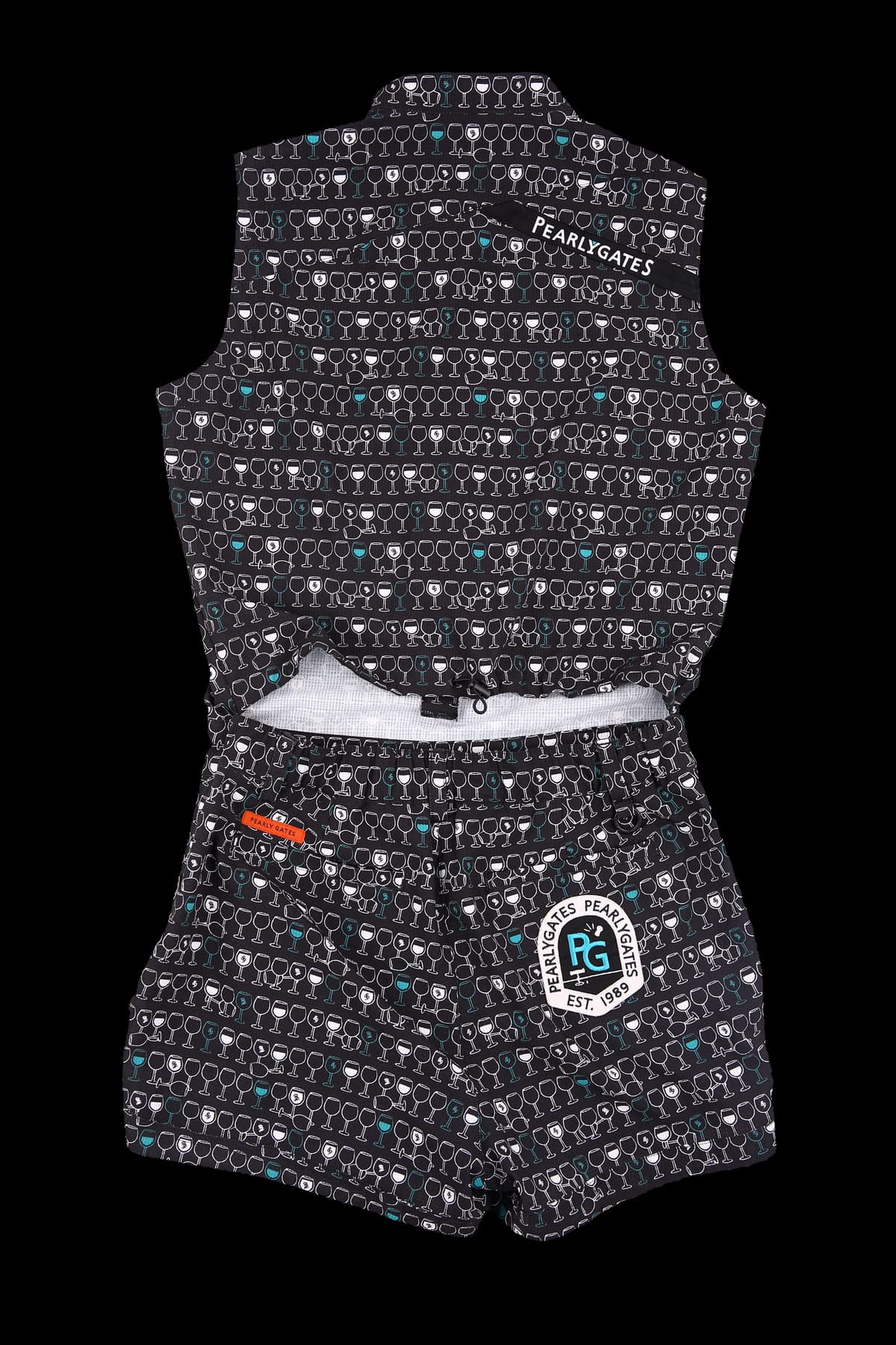 와인잔 점프수트