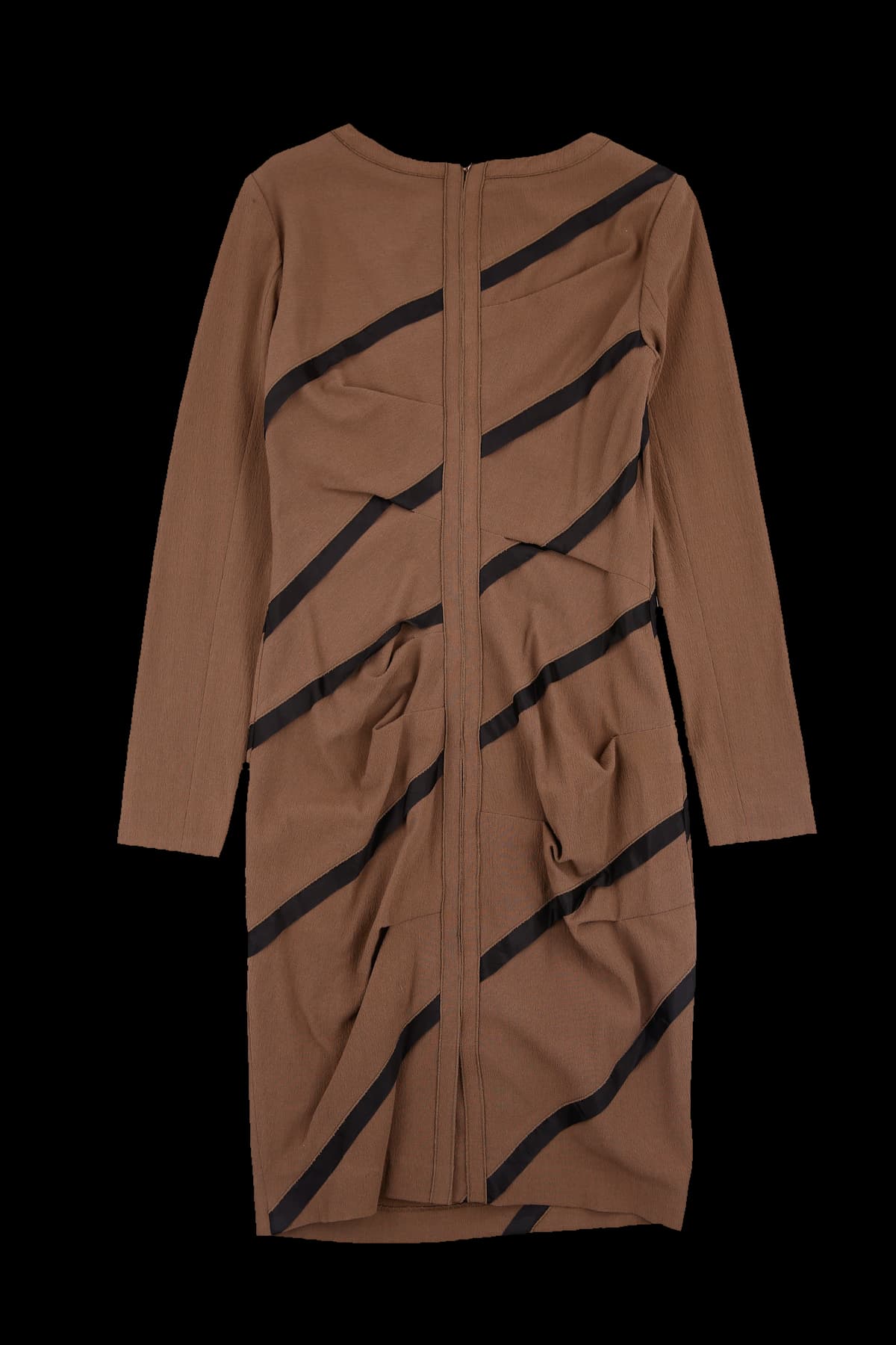 [새상품] 사선 배색 원피스