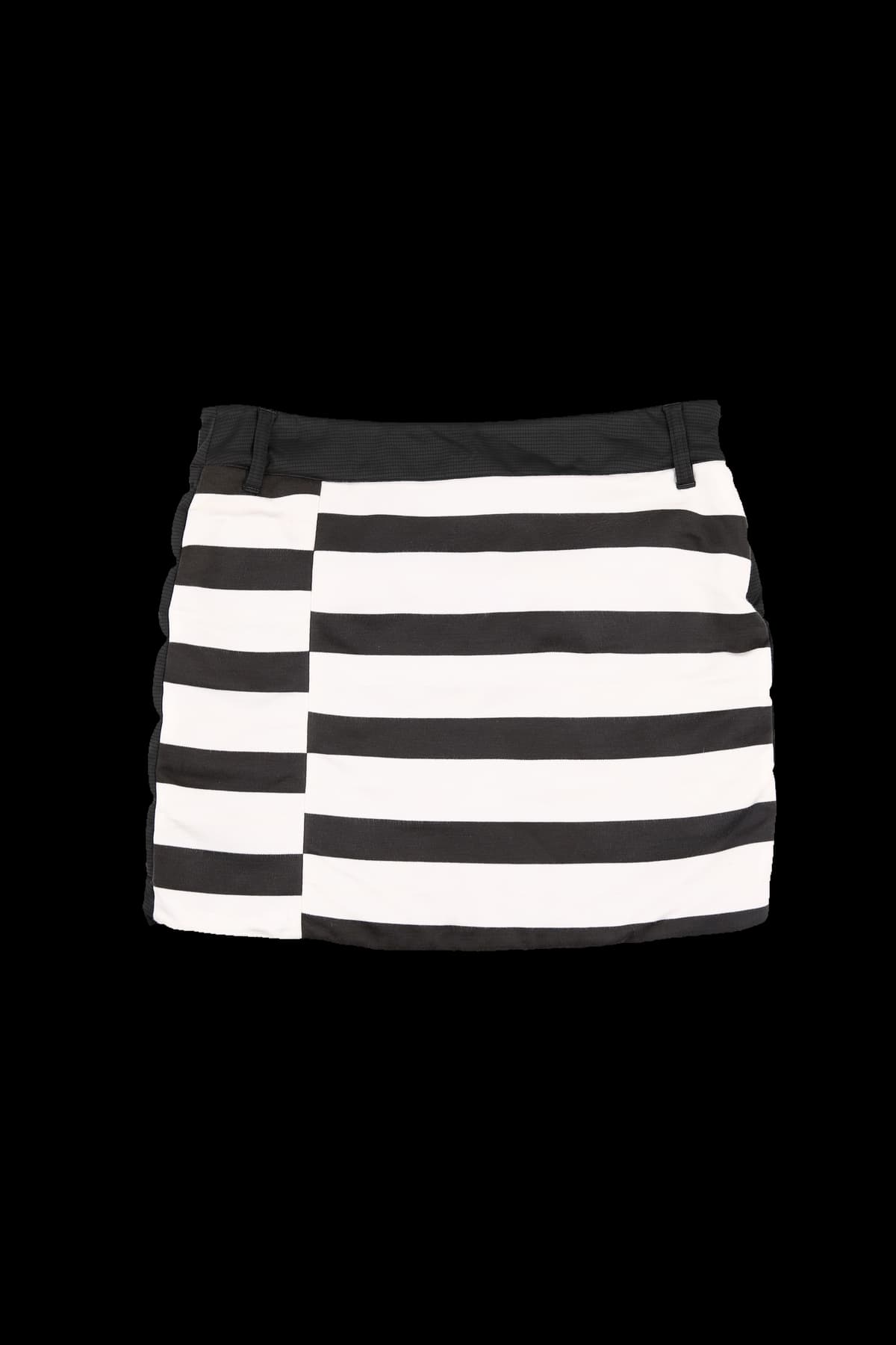 스트라이프 패딩 스커트
