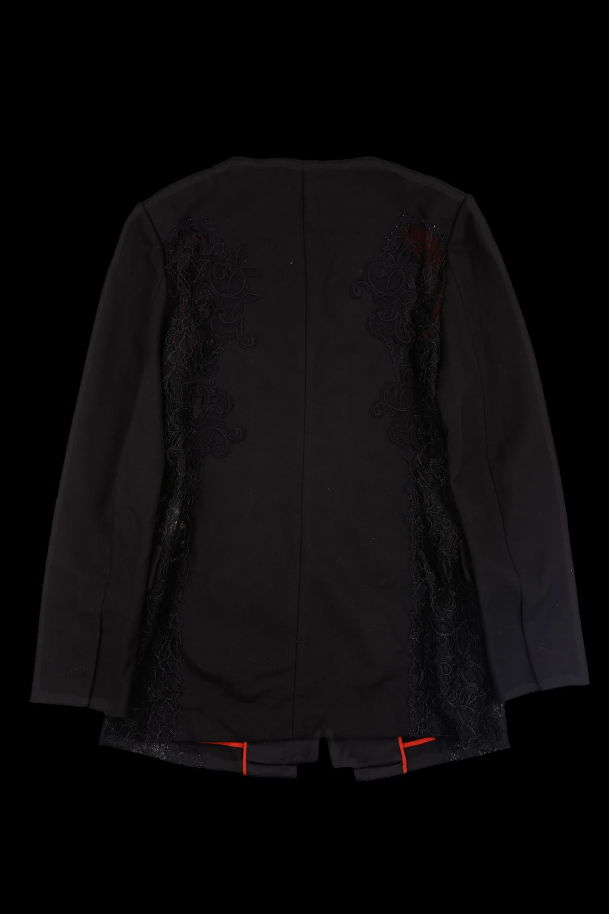 플라워 시스루 자켓