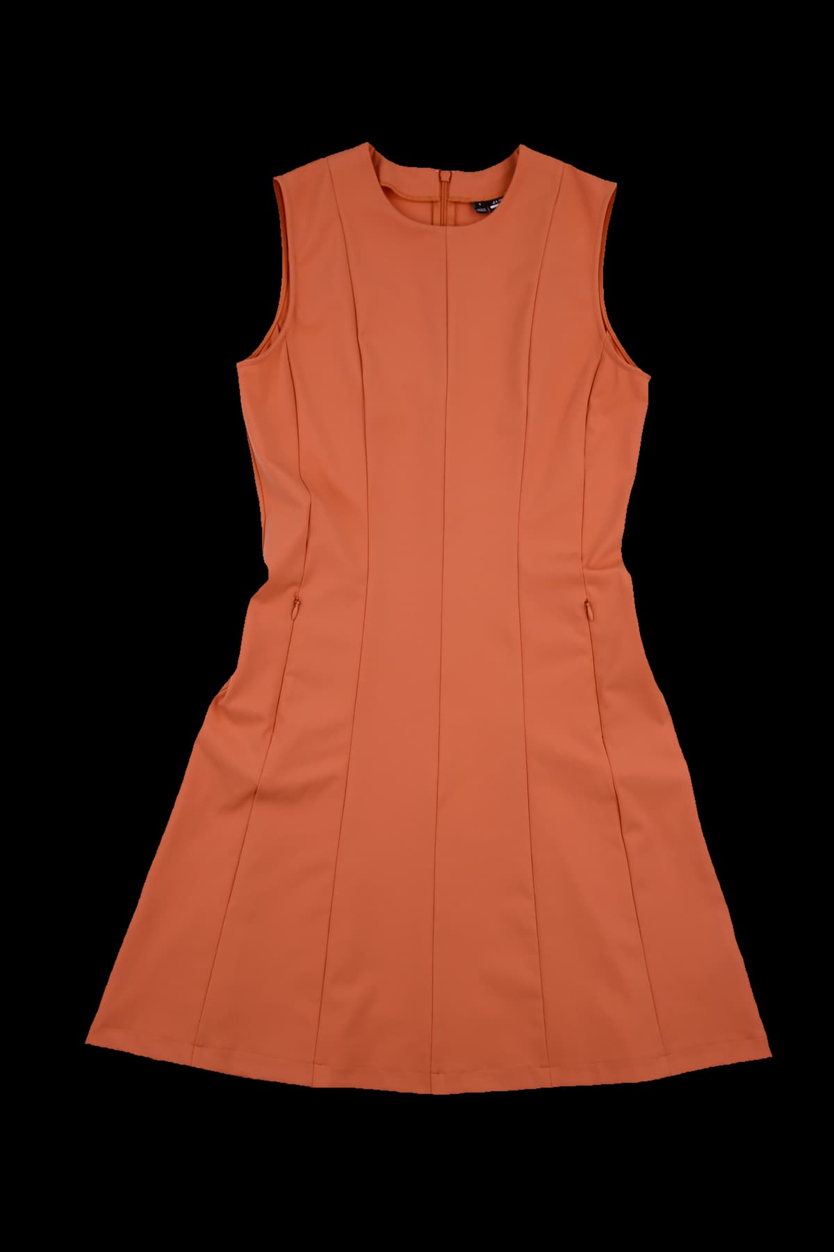 슬리브리스 절개 원피스