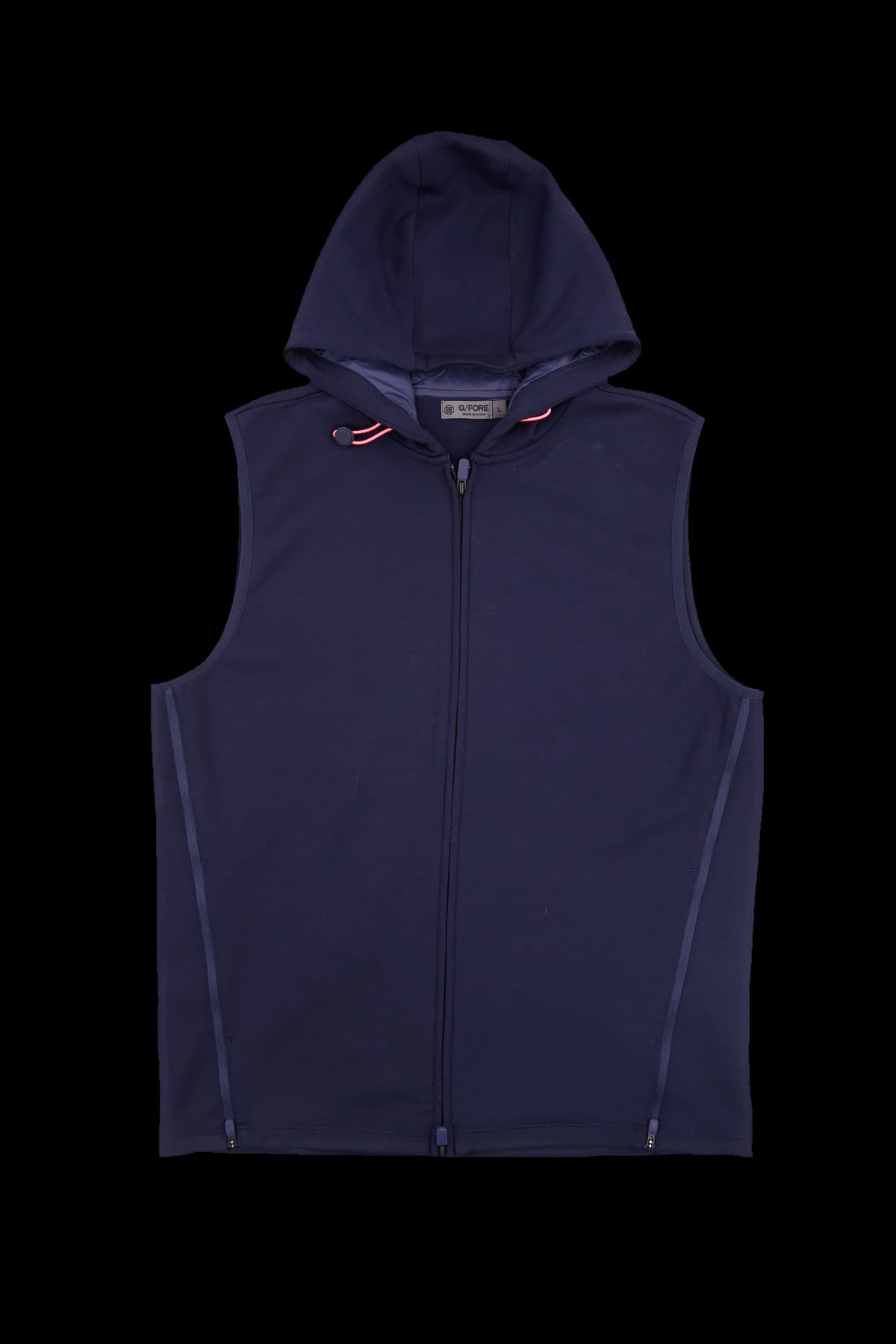 후드 집업 베스트 