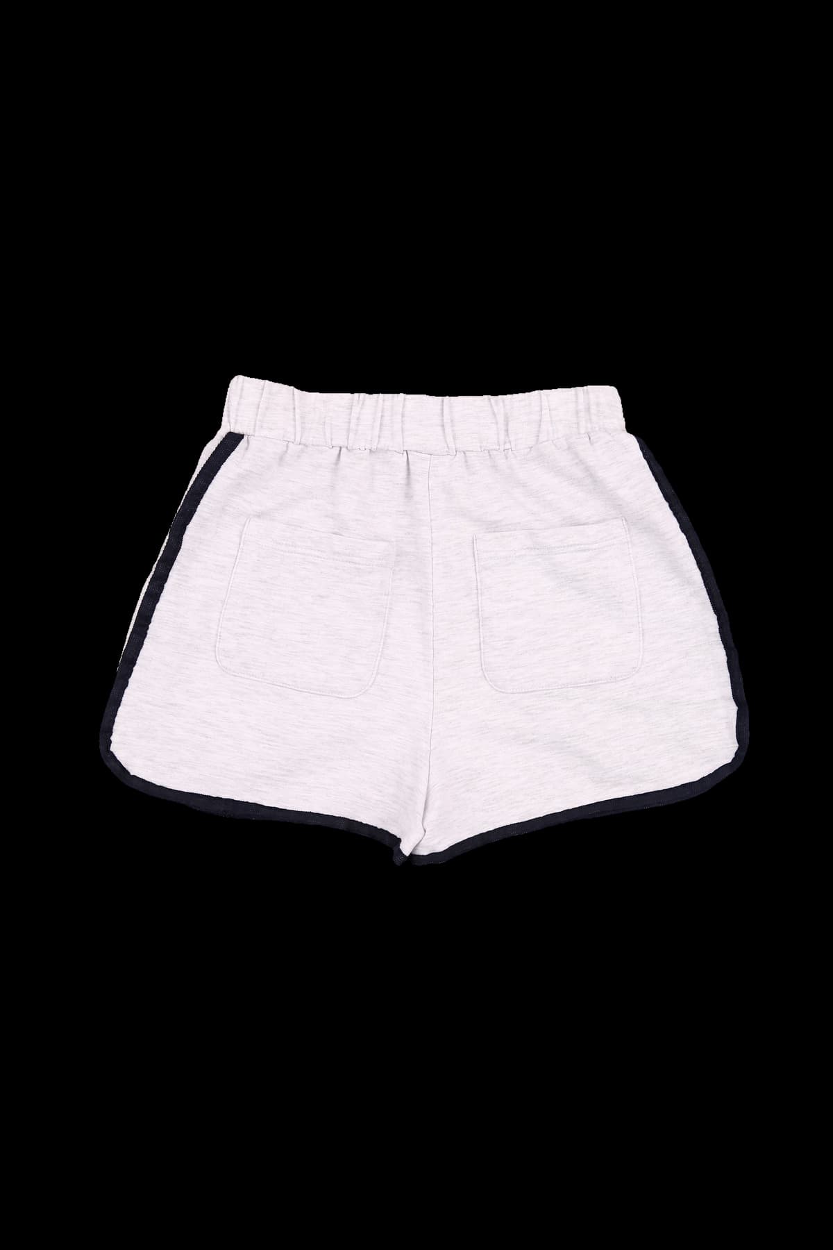 밴딩 로고 숏 팬츠 