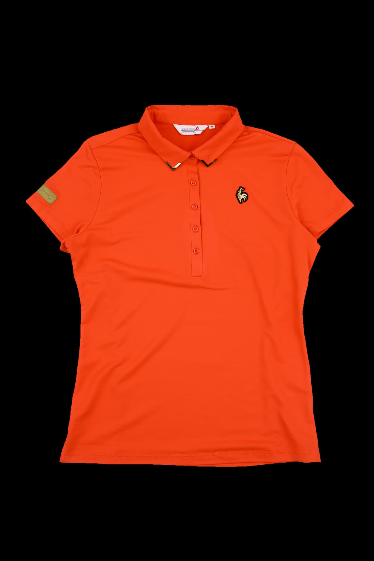 골드 카라 반팔 티