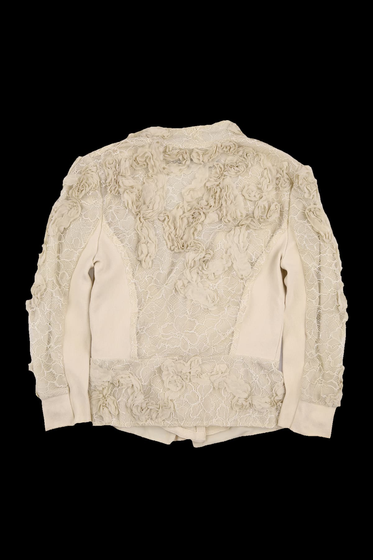 플로럴 디테일 가디건