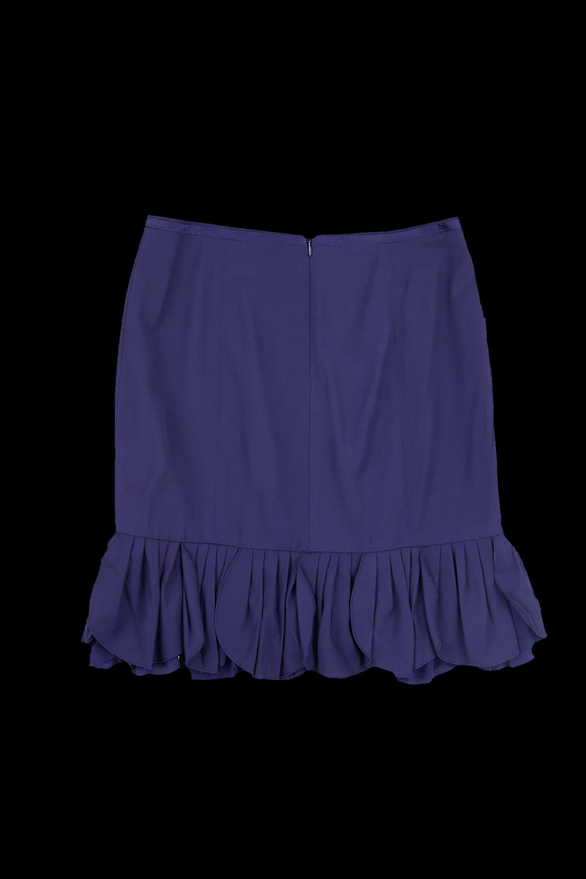 밑단 플리츠 스커트