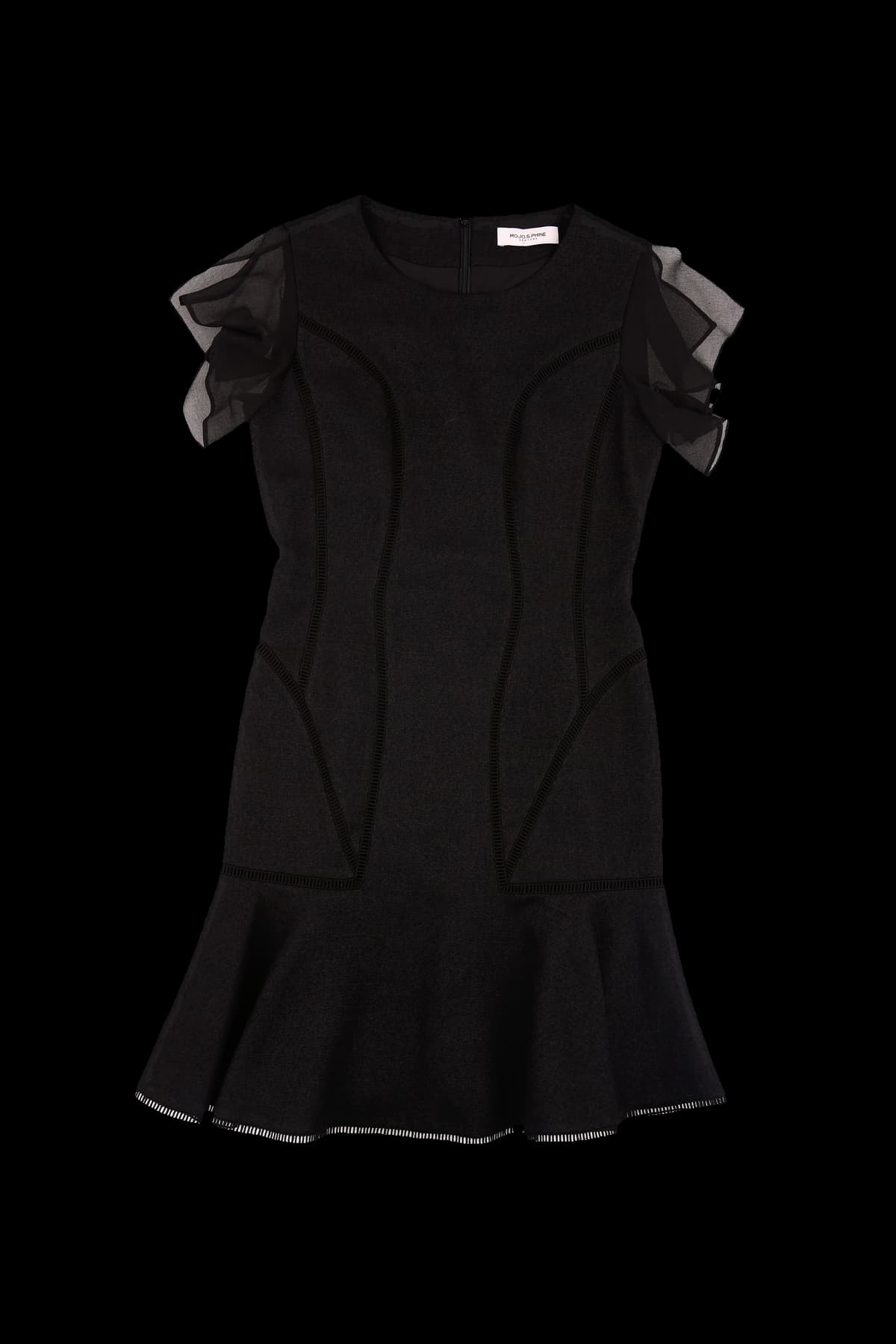 레이스 슬리브 원피스