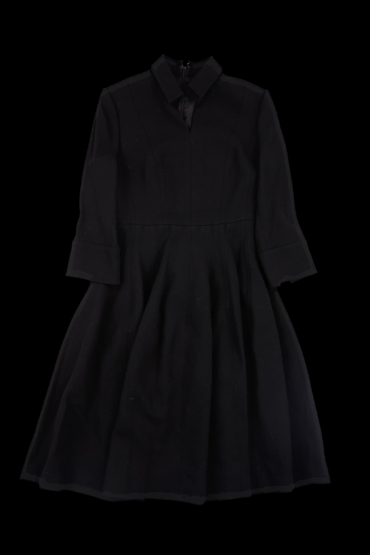 플레어 울 원피스