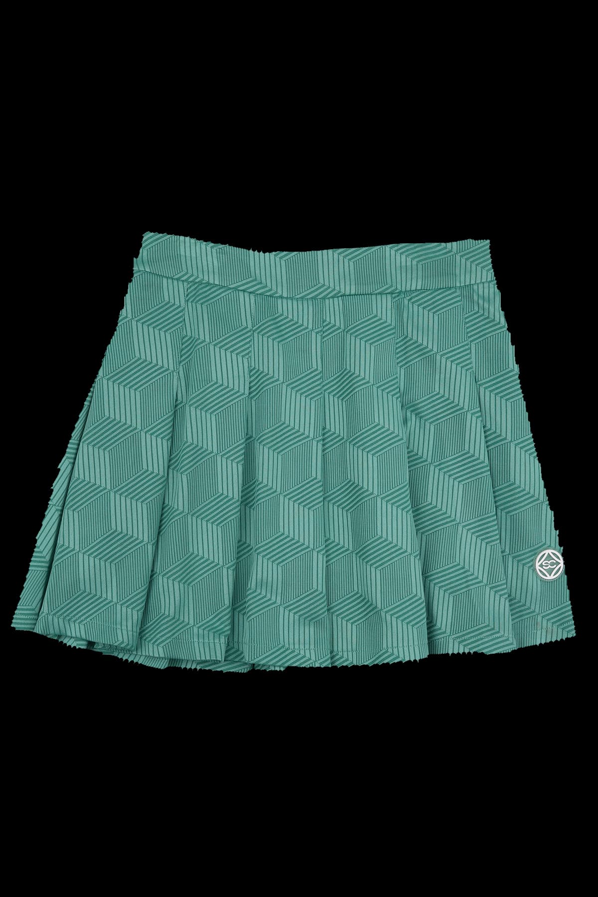 플리츠 패턴 스커트