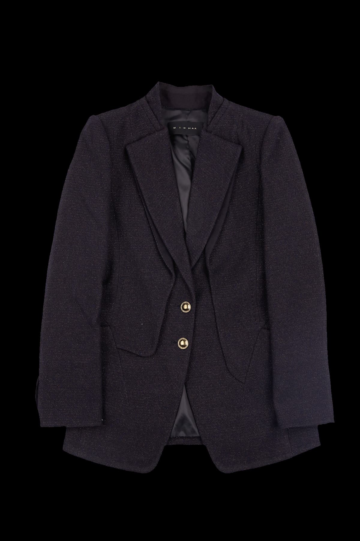 글리터 울 자켓