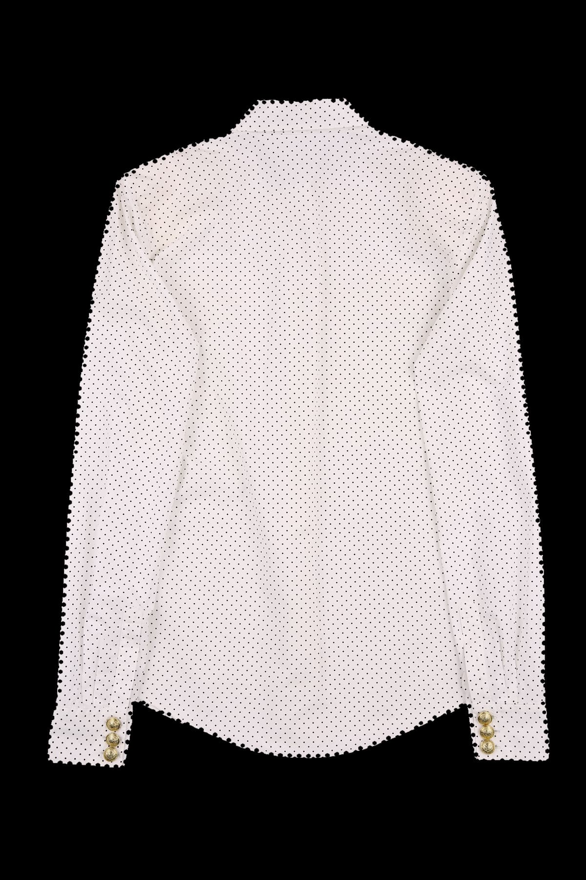 버튼 디테일 패턴 셔츠