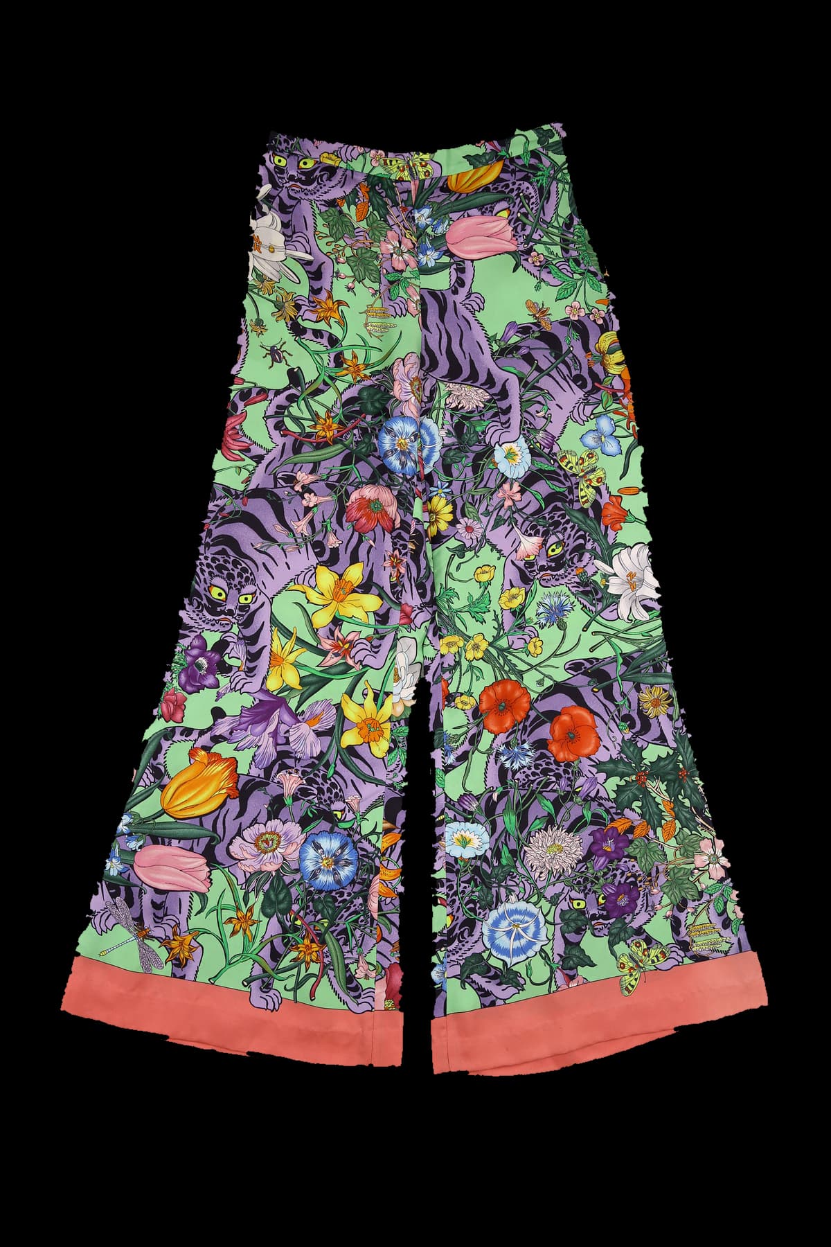 실크 와이드 팬츠