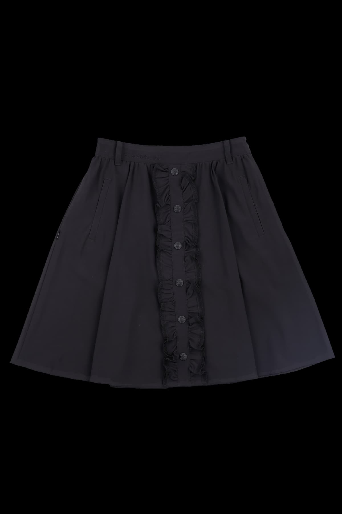 레이스 디테일 스커트