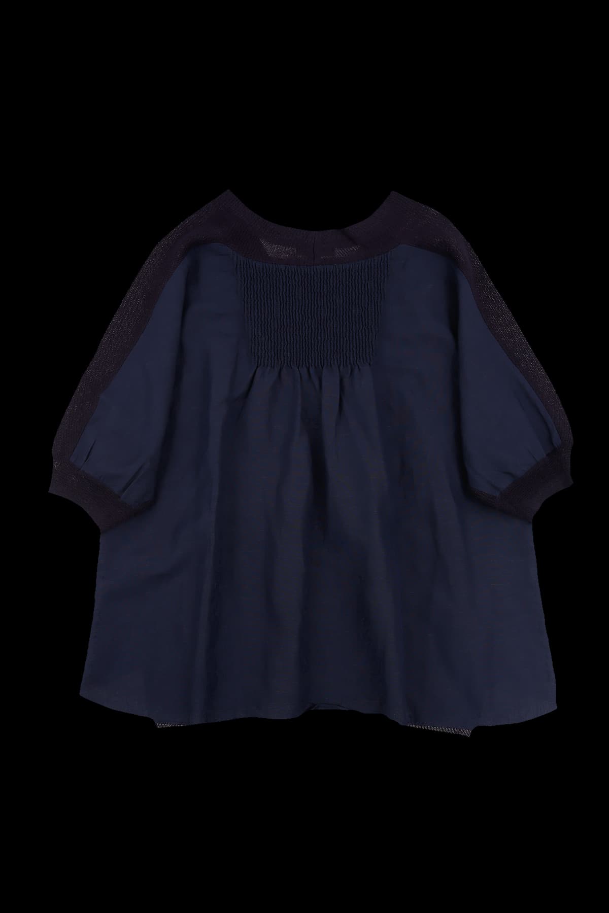 브이넥 니트 반팔티