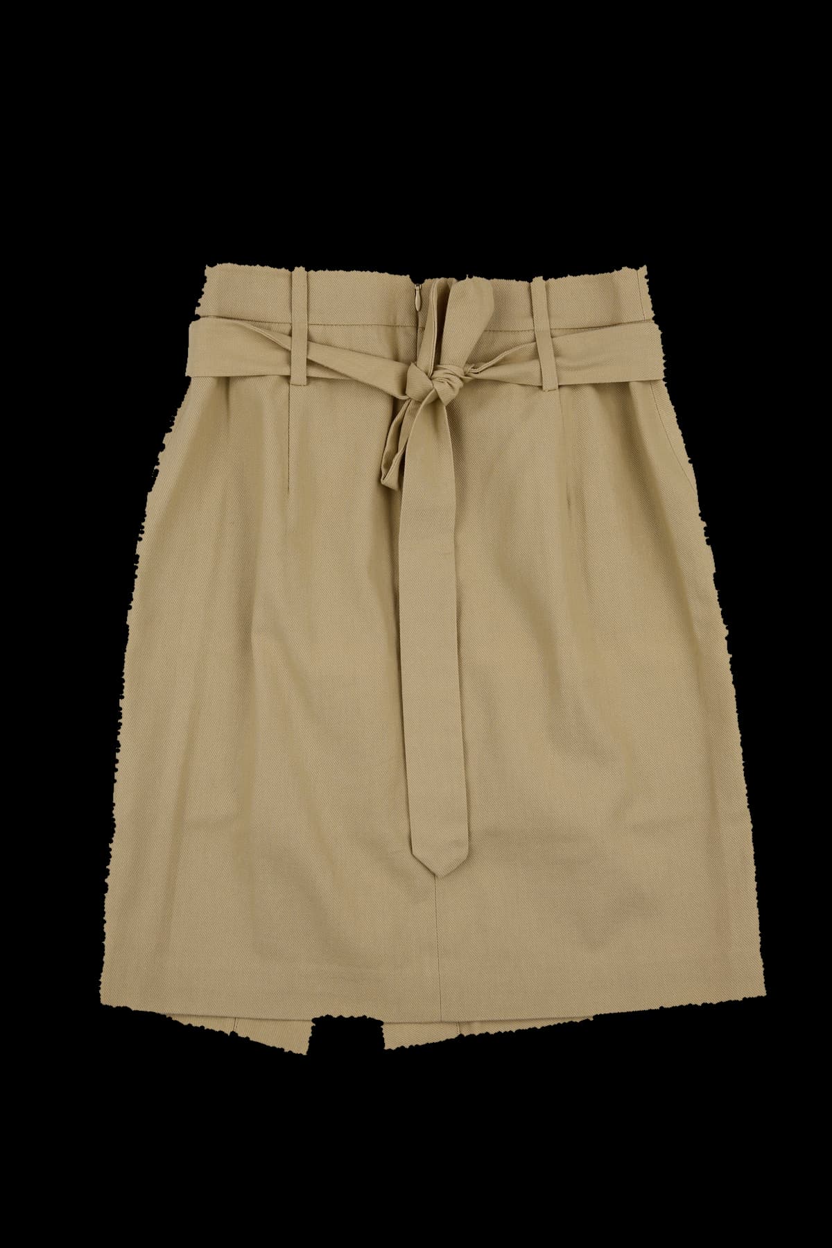 벨티드 트임 스커트