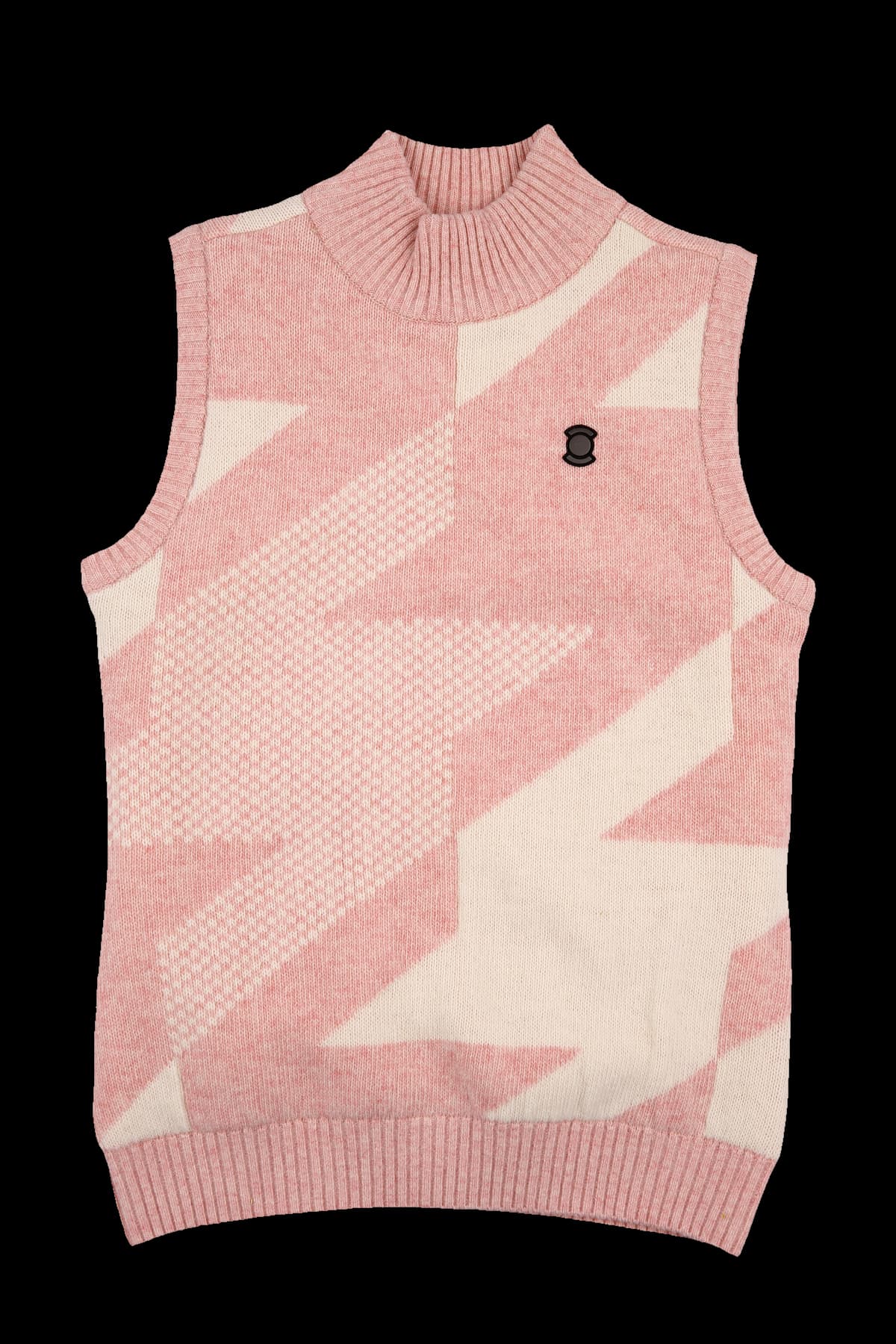 반폴라 니트 베스트