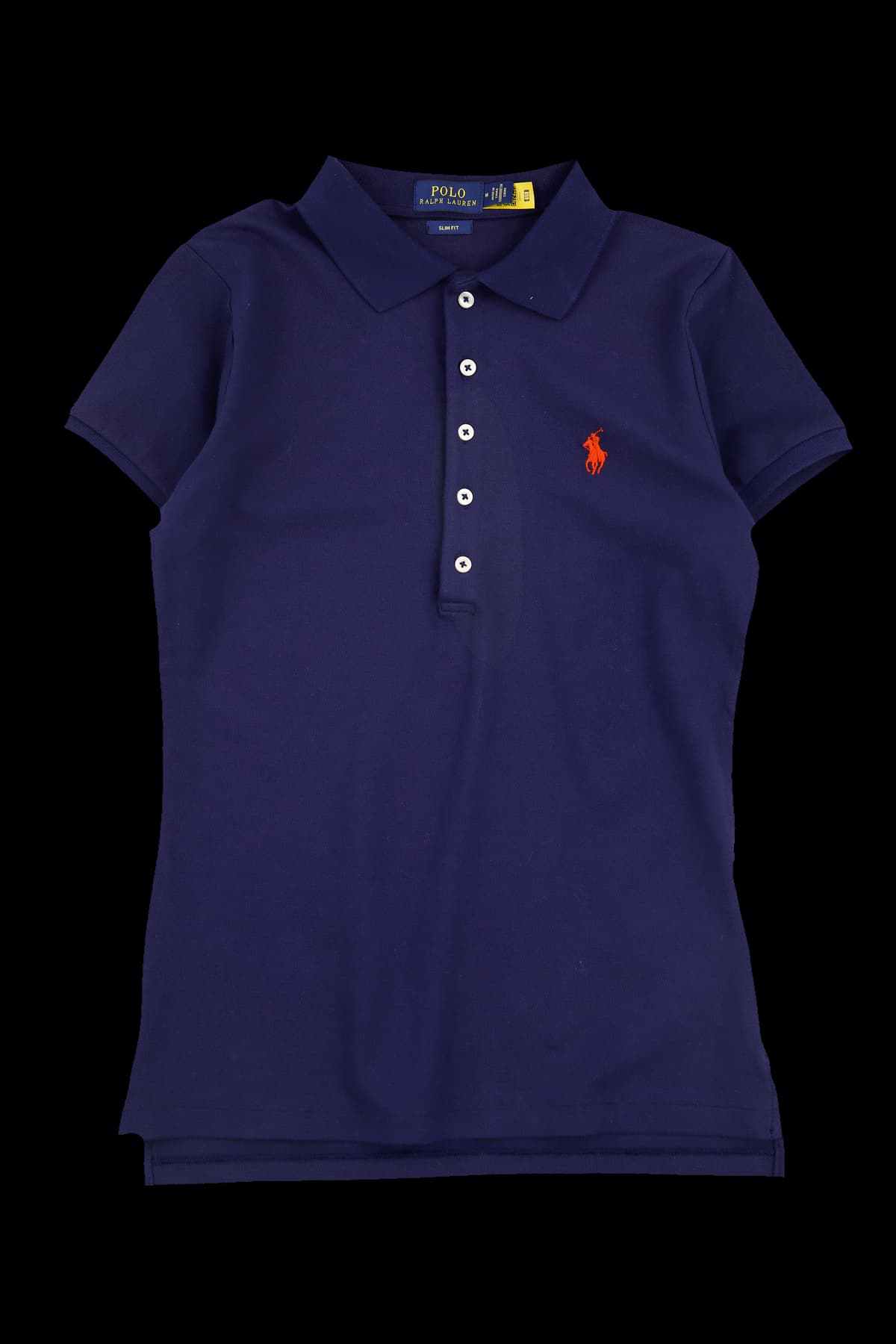 슬림핏 반팔 카라티