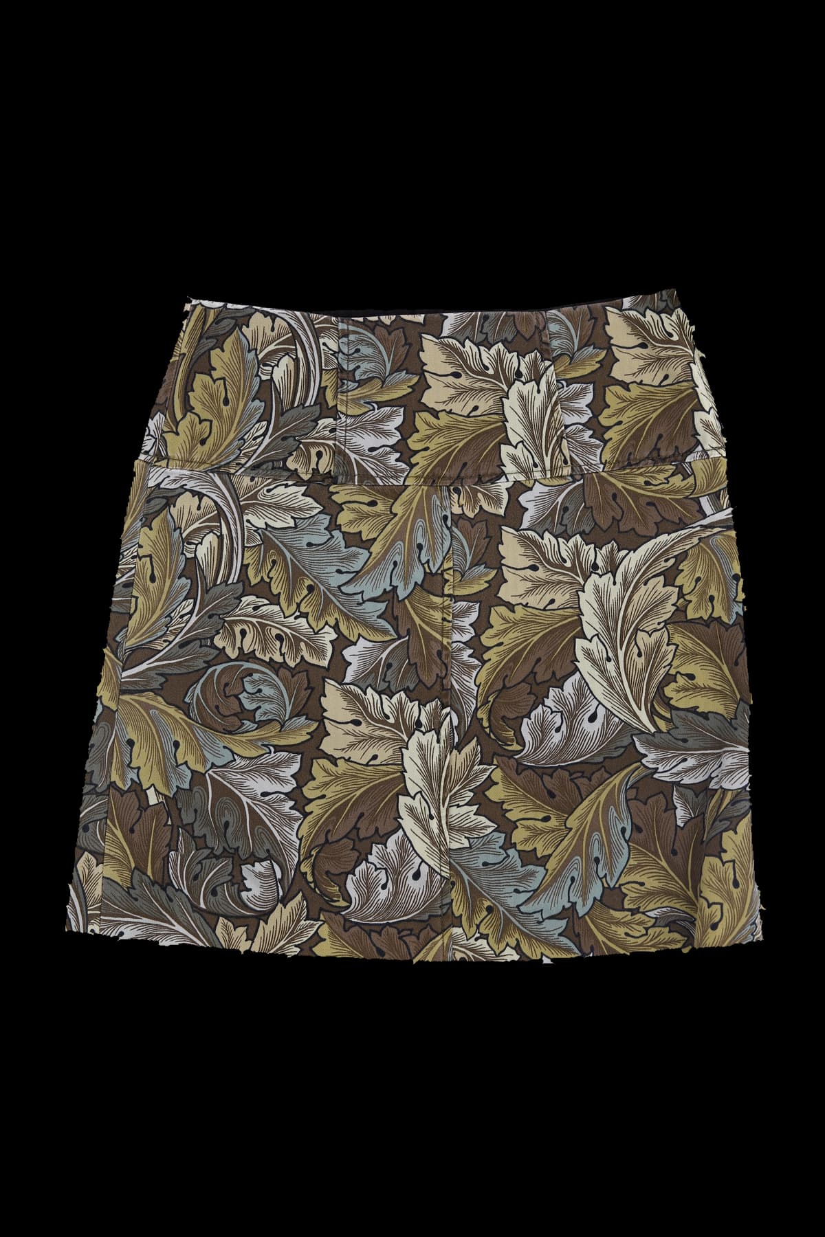 플로럴 코튼 스커트