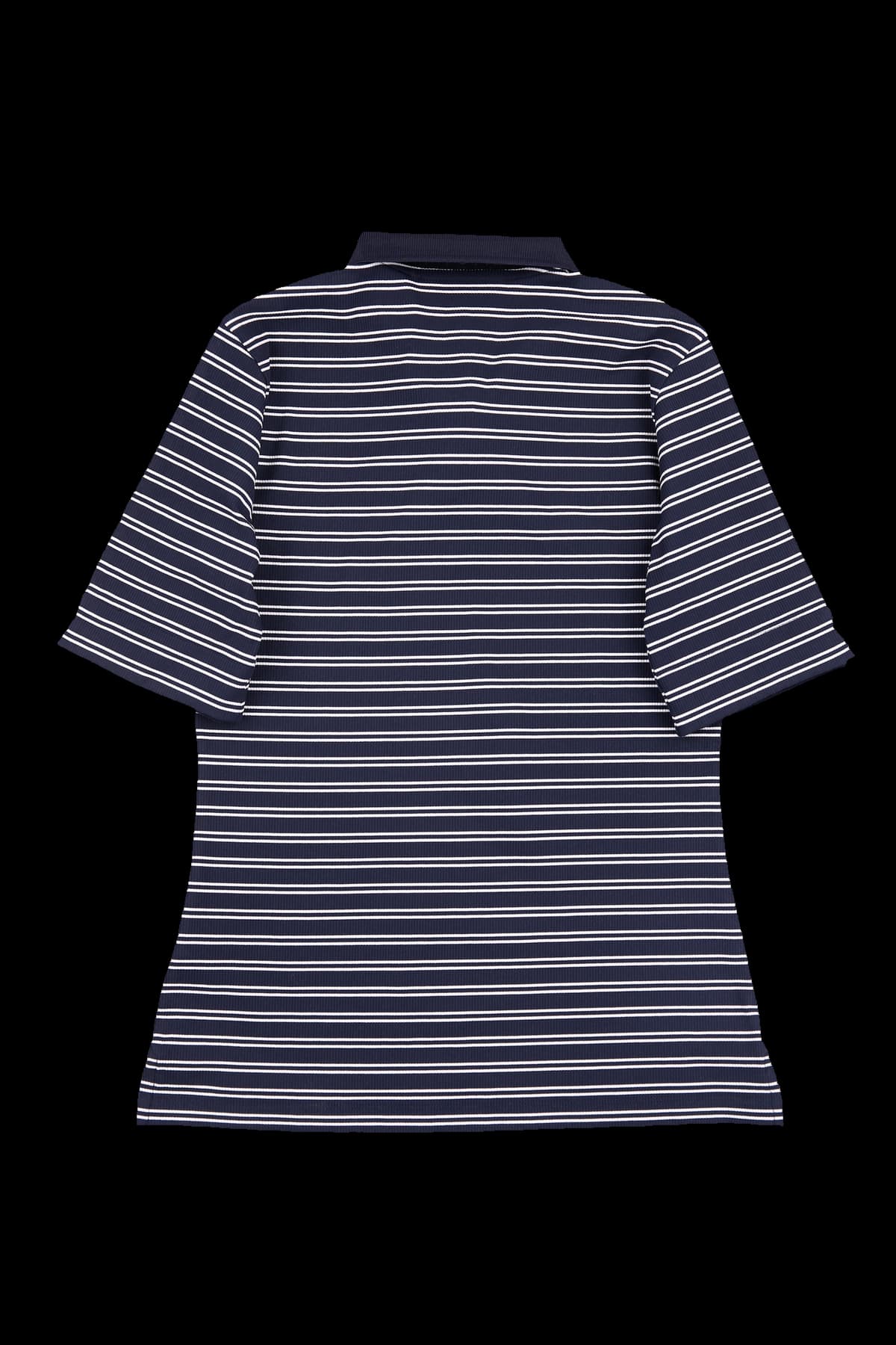 스트라이프 반팔 카라티