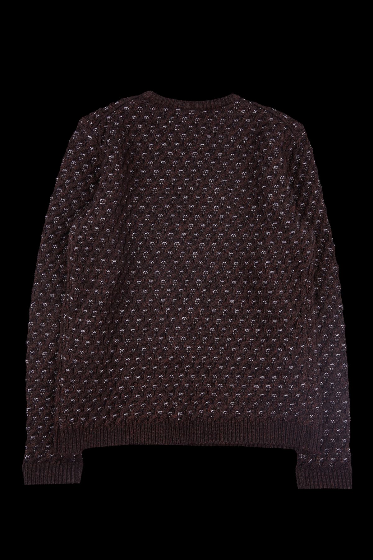 [남성] 케이블 라운드 니트