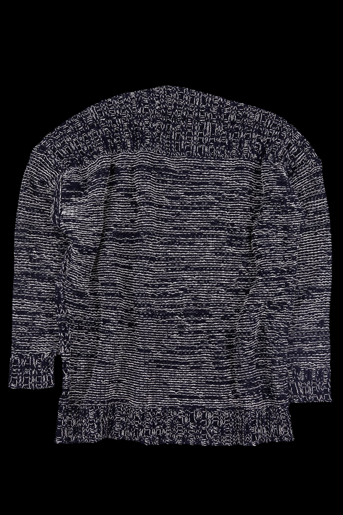 [남성] 케이블 믹스 라운드 니트